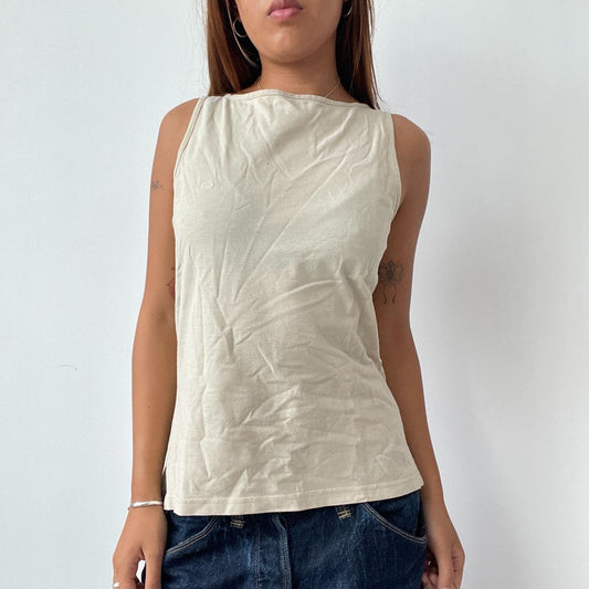 Vintage Beige Sergio Tacchini Top