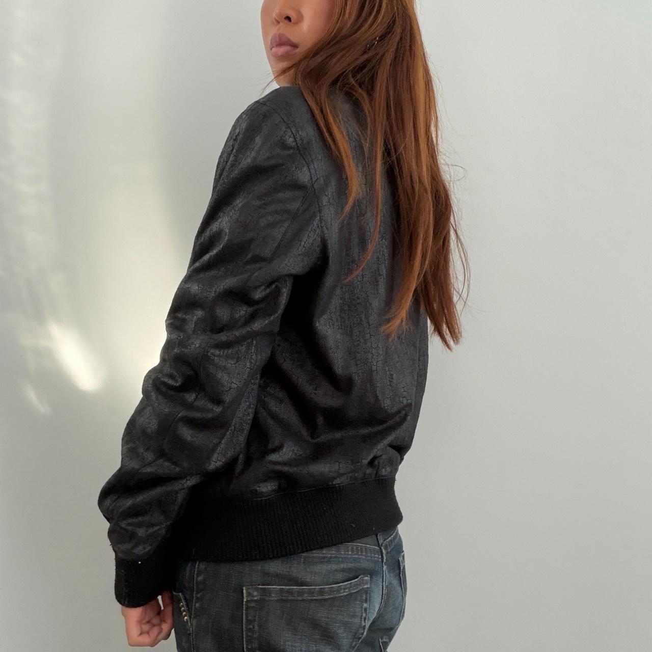 Vintage Black Zip Up Jacket