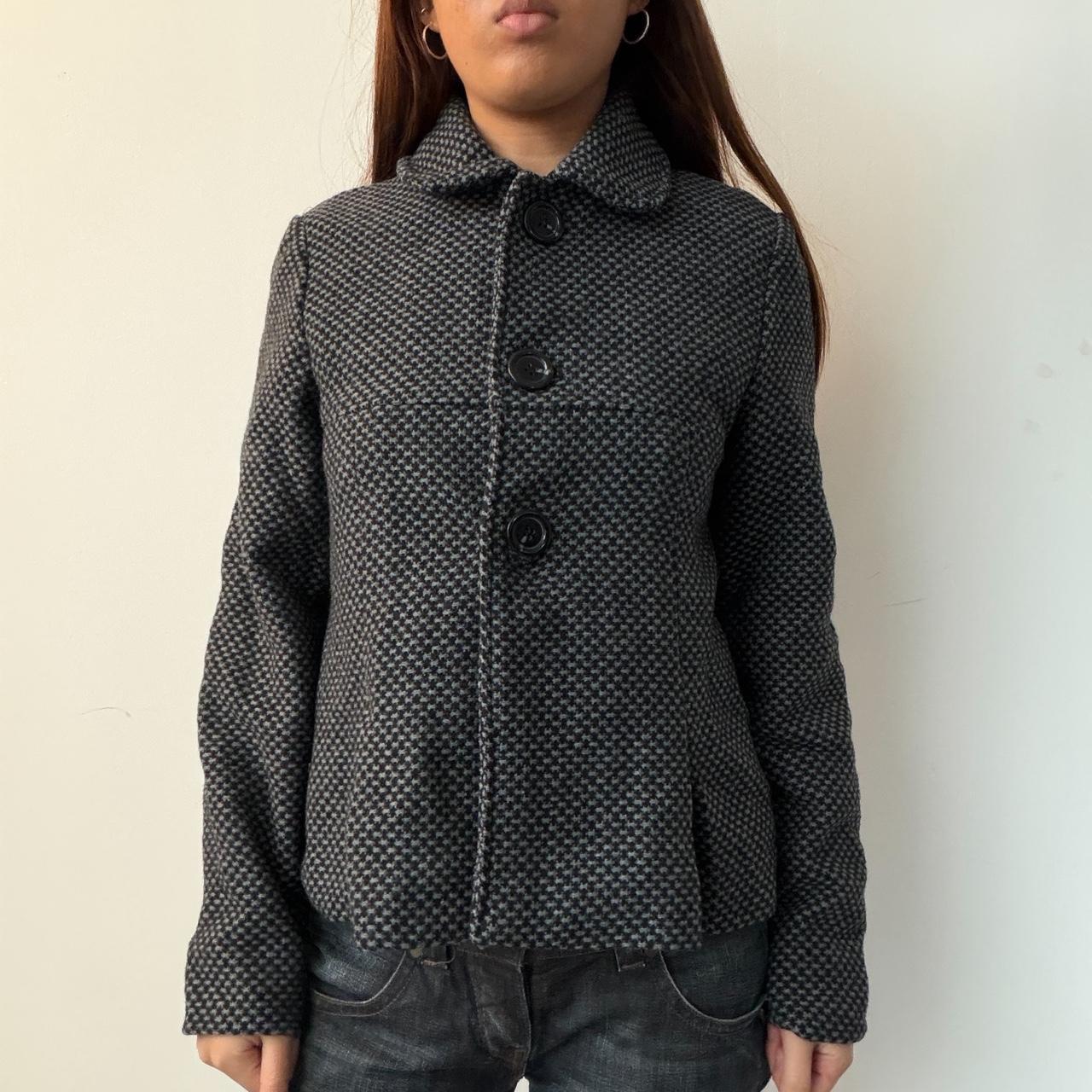 Vintage Grey Pea-Coat