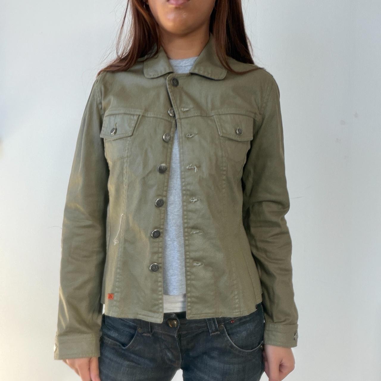 Vintage Khaki Button Up