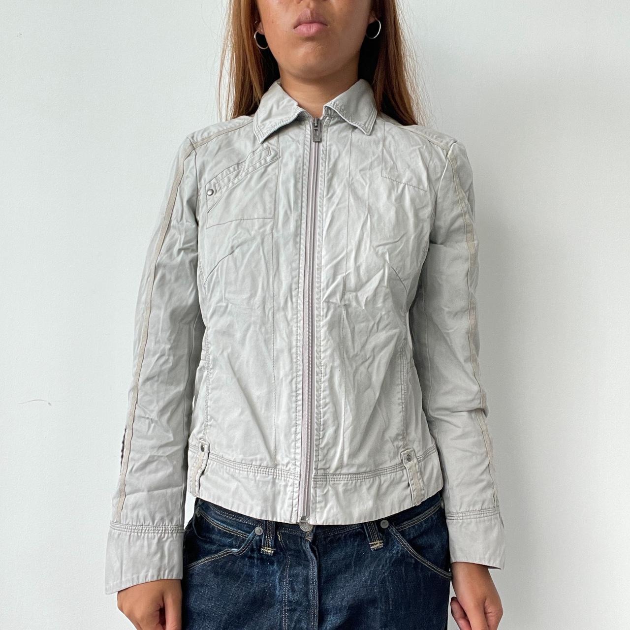 Vintage Grey Utility Jacket
