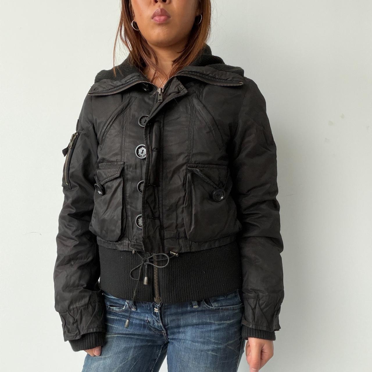 Vintage Black Puffer Jacket