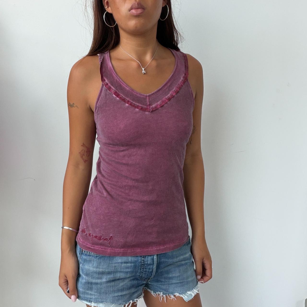 Vintage Mauve Cop Copine Top