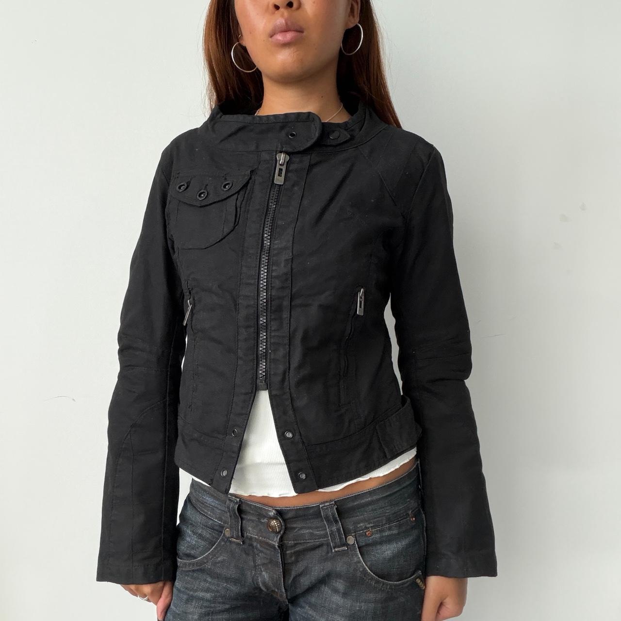 Vintage Black Utility Jacket