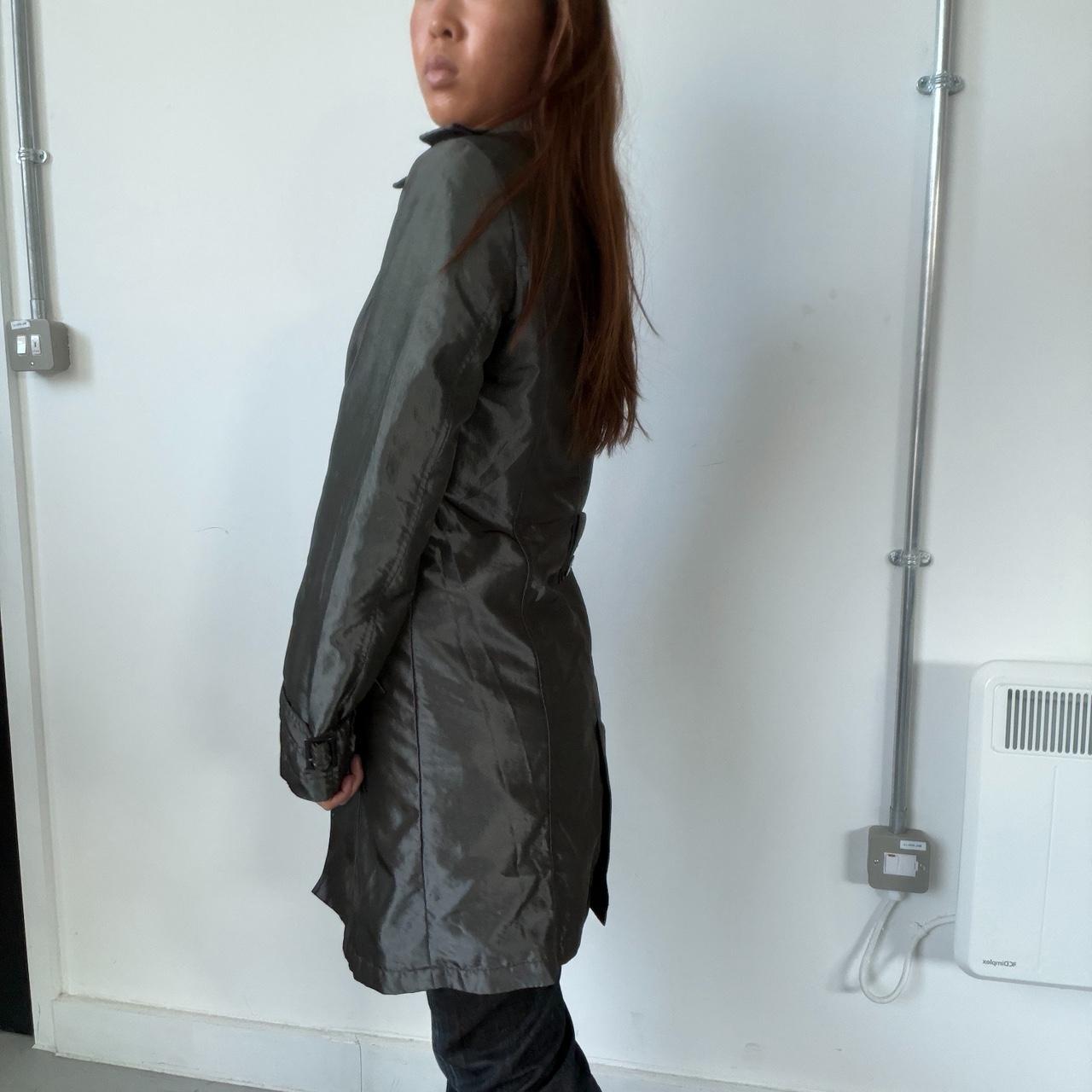 Vintage Grey Trench Coat