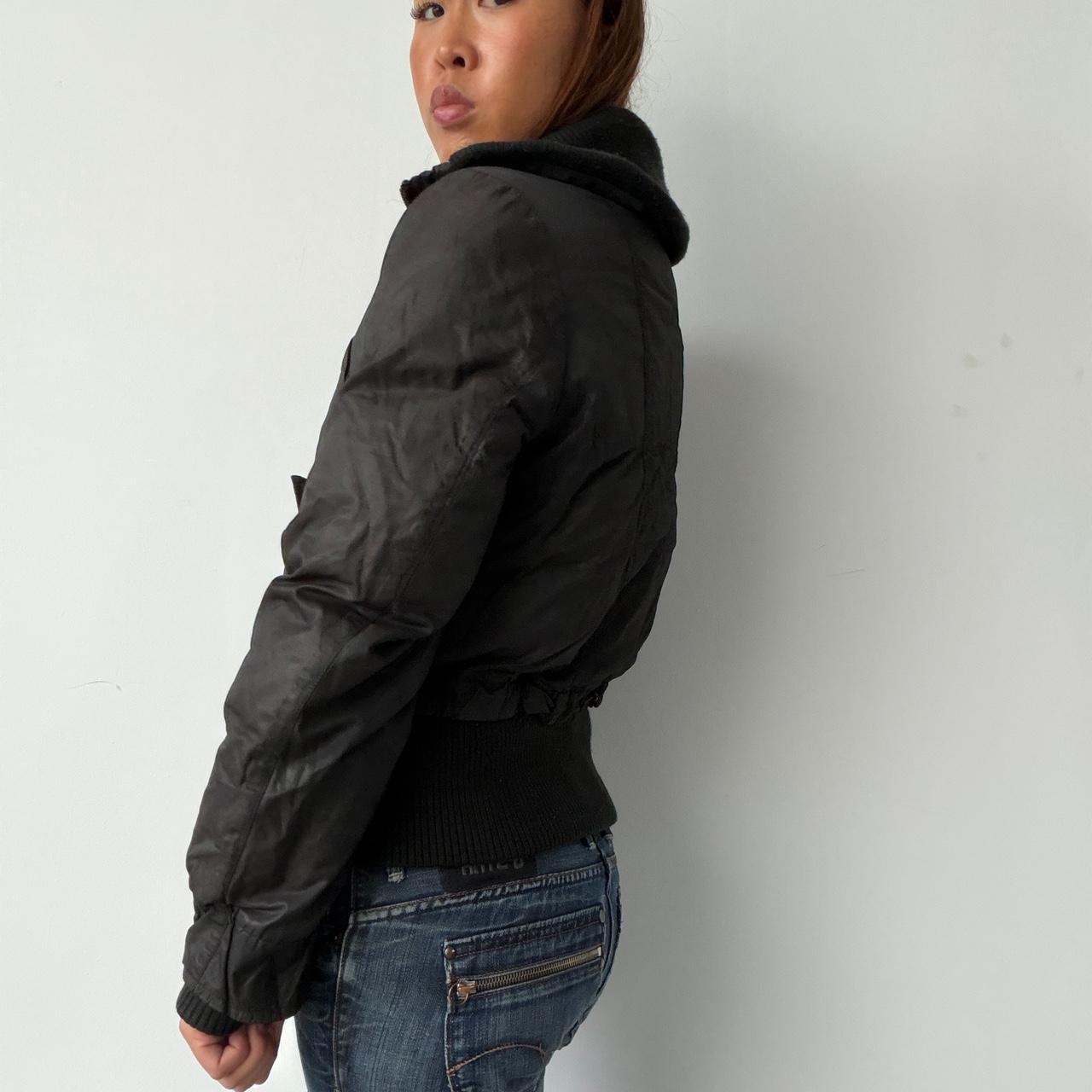 Vintage Black Puffer Jacket