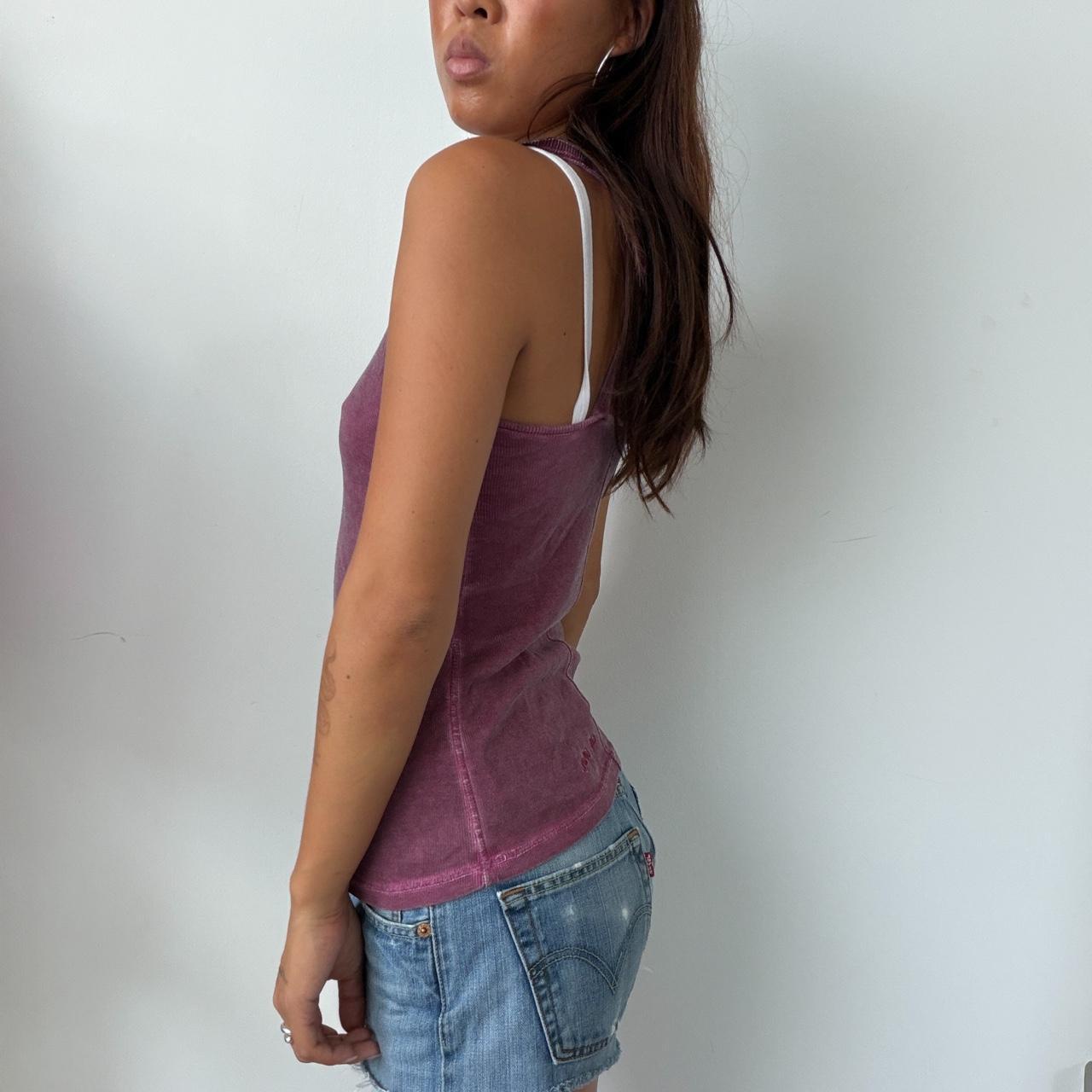 Vintage Mauve Cop Copine Top