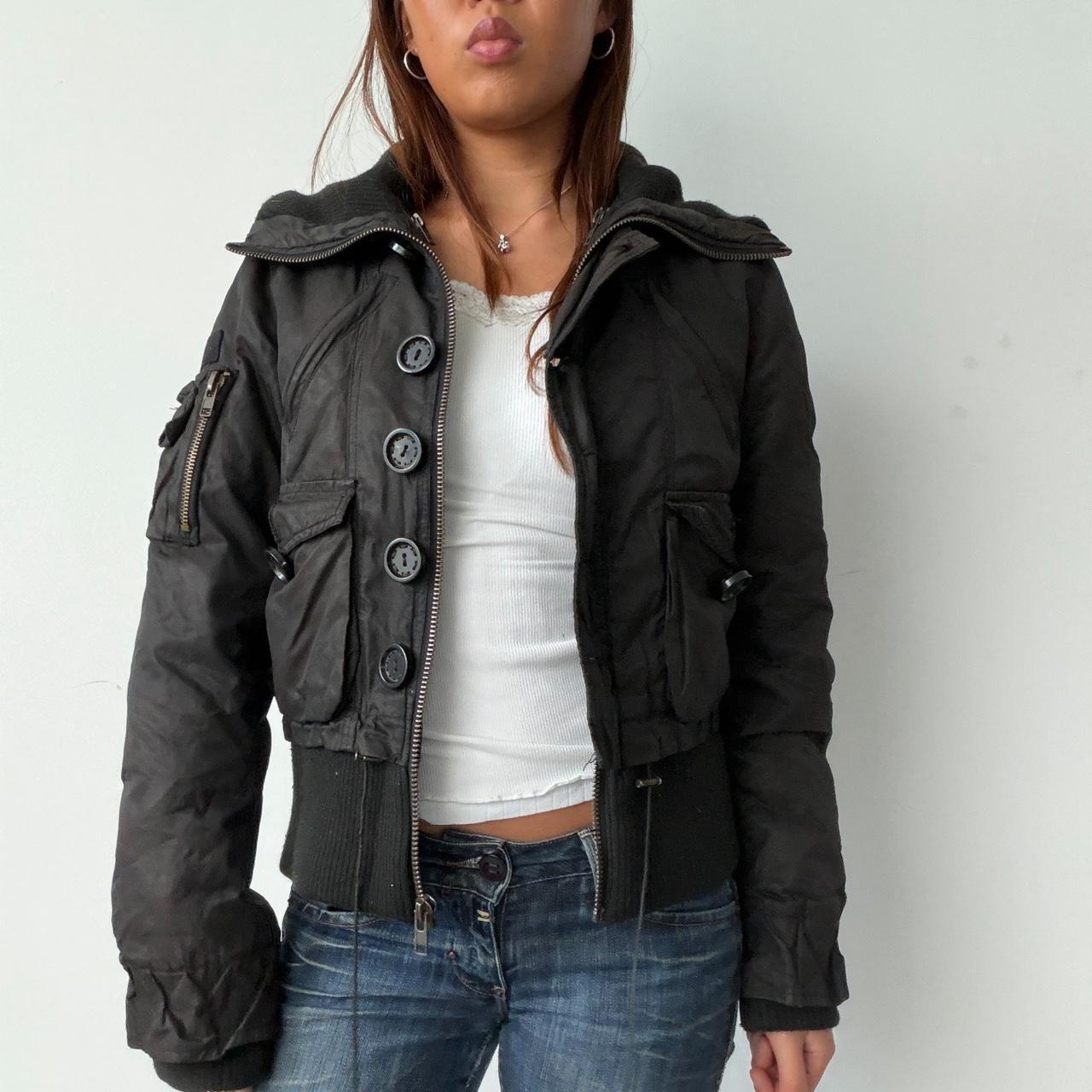 Vintage Black Puffer Jacket