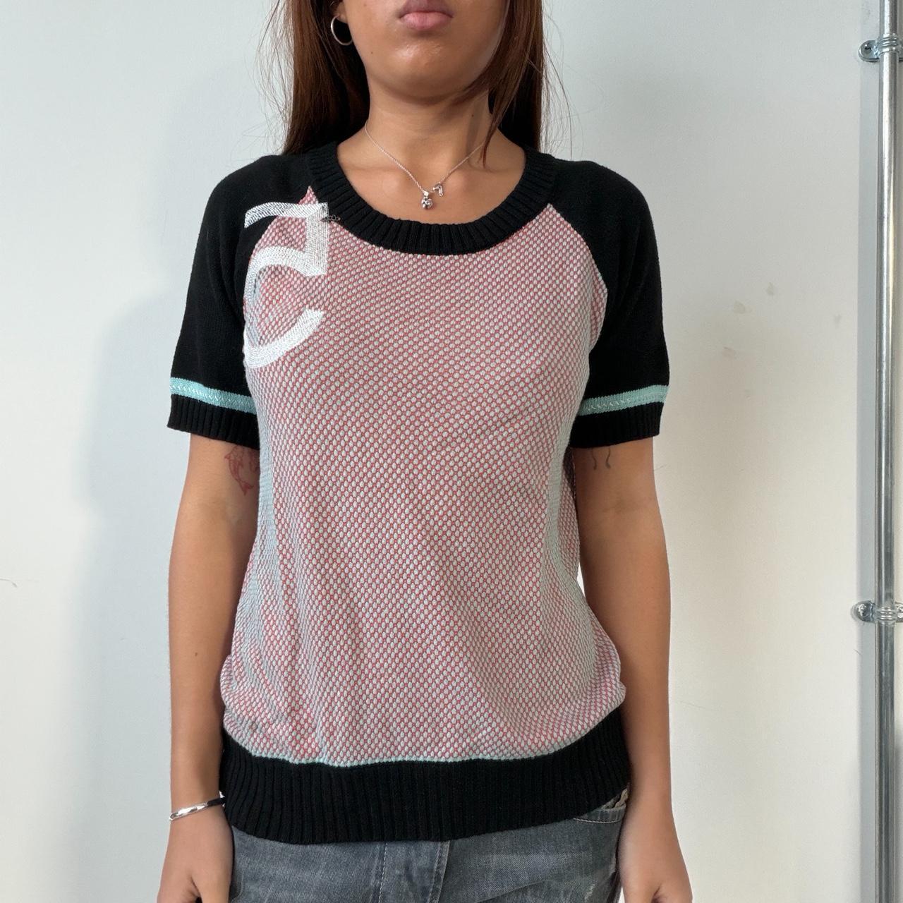 Vintage Cop Copine Graphic Knit