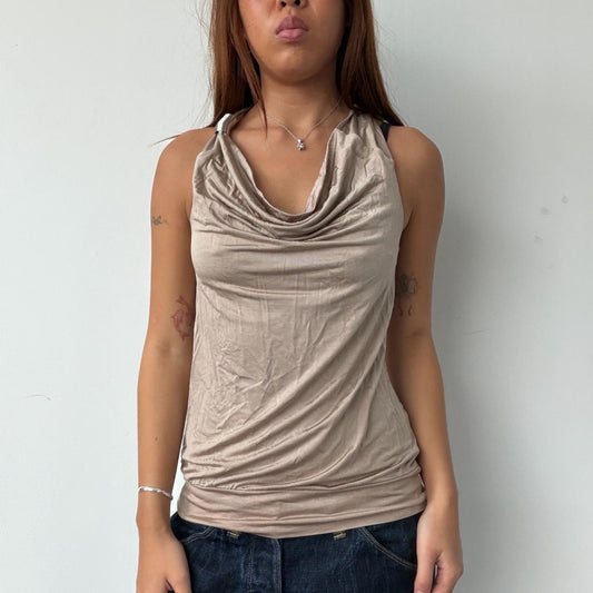 Vintage Cowl Neck Top