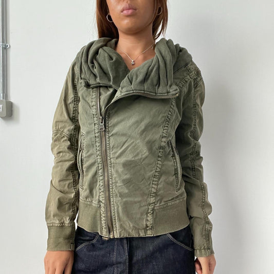 Vintage Khaki Utility Jacket