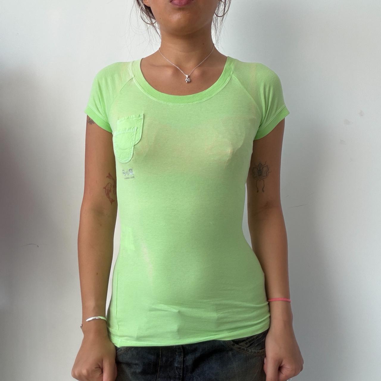 Vintage Neon Green D&G Top