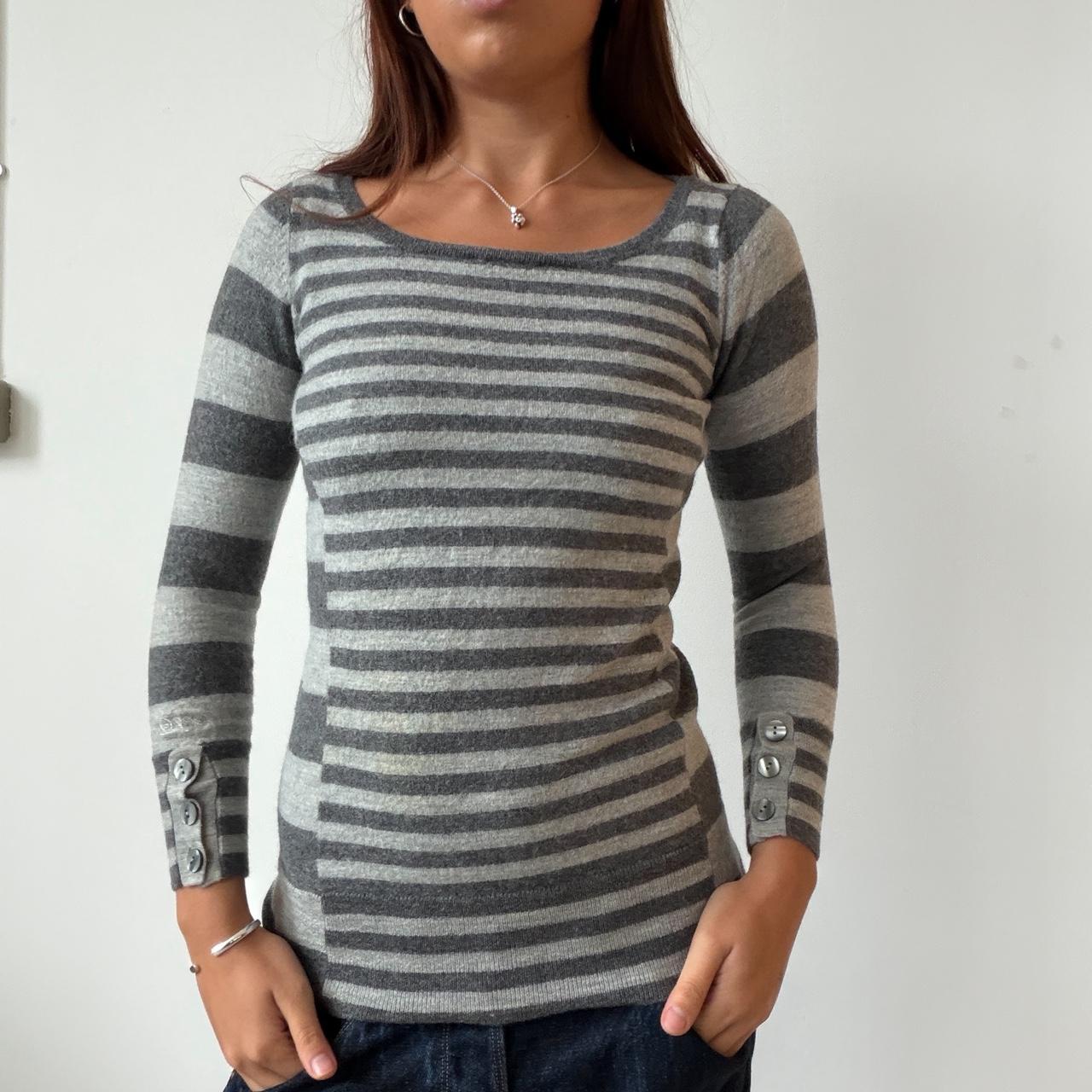 Vintage Stripe Long Sleeve Jumper