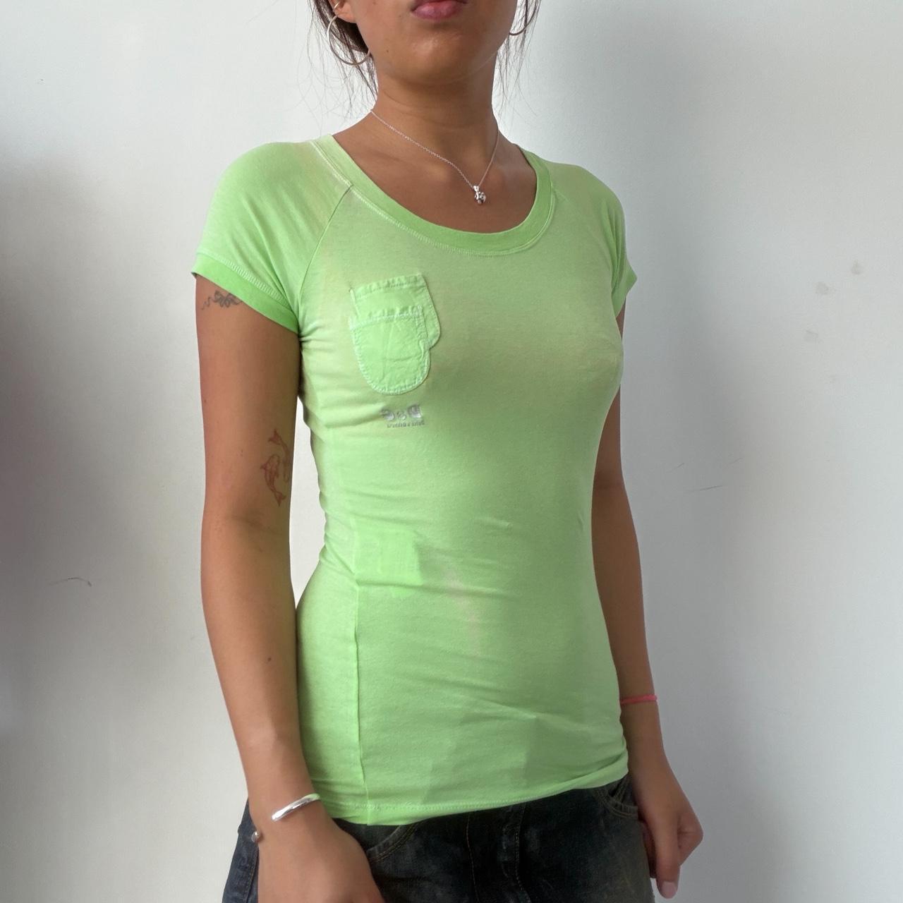 Vintage Neon Green D&G Top