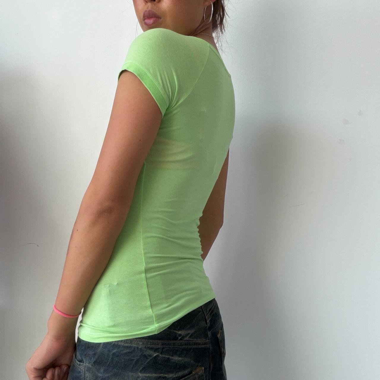 Vintage Neon Green D&G Top