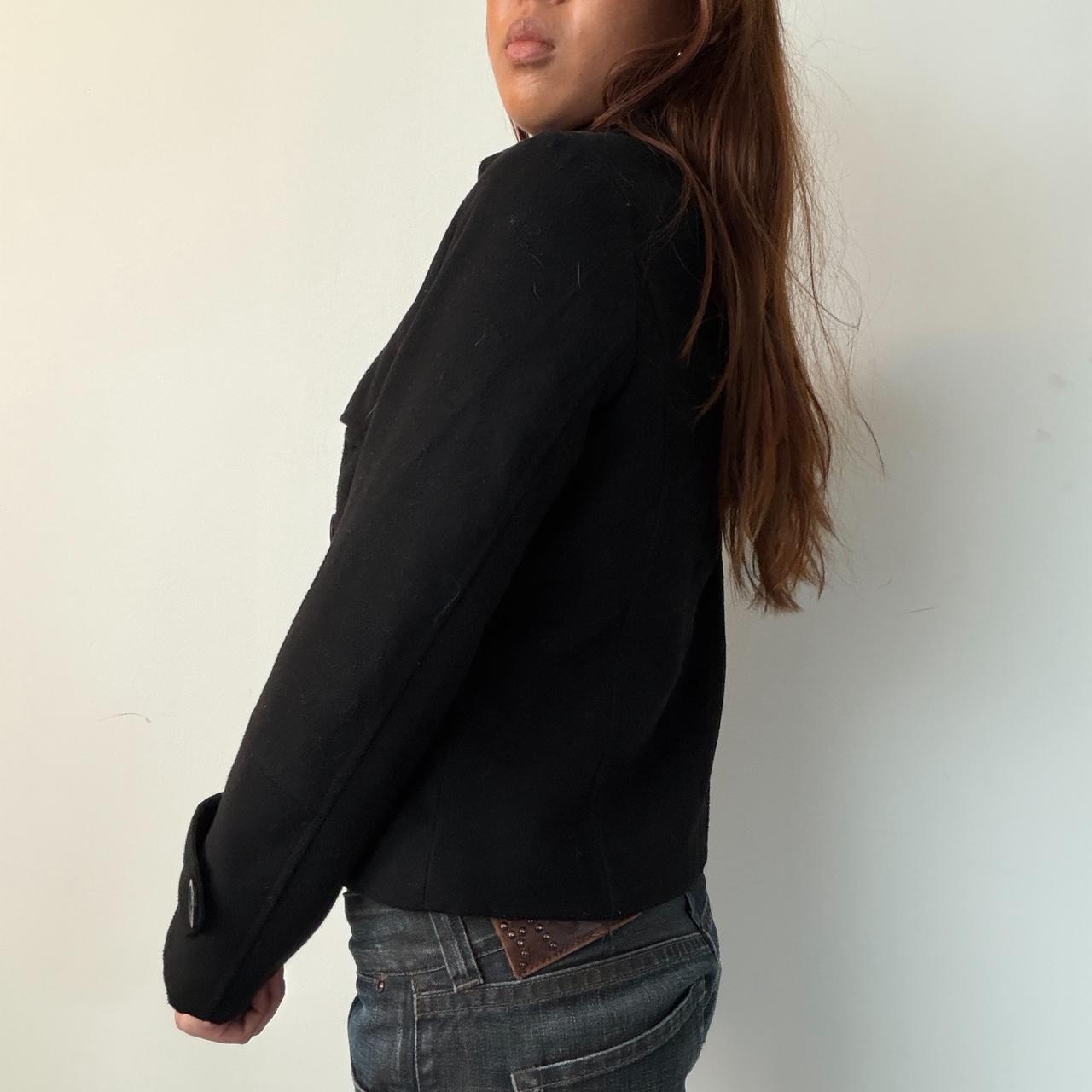 Vintage Black Wool Jacket