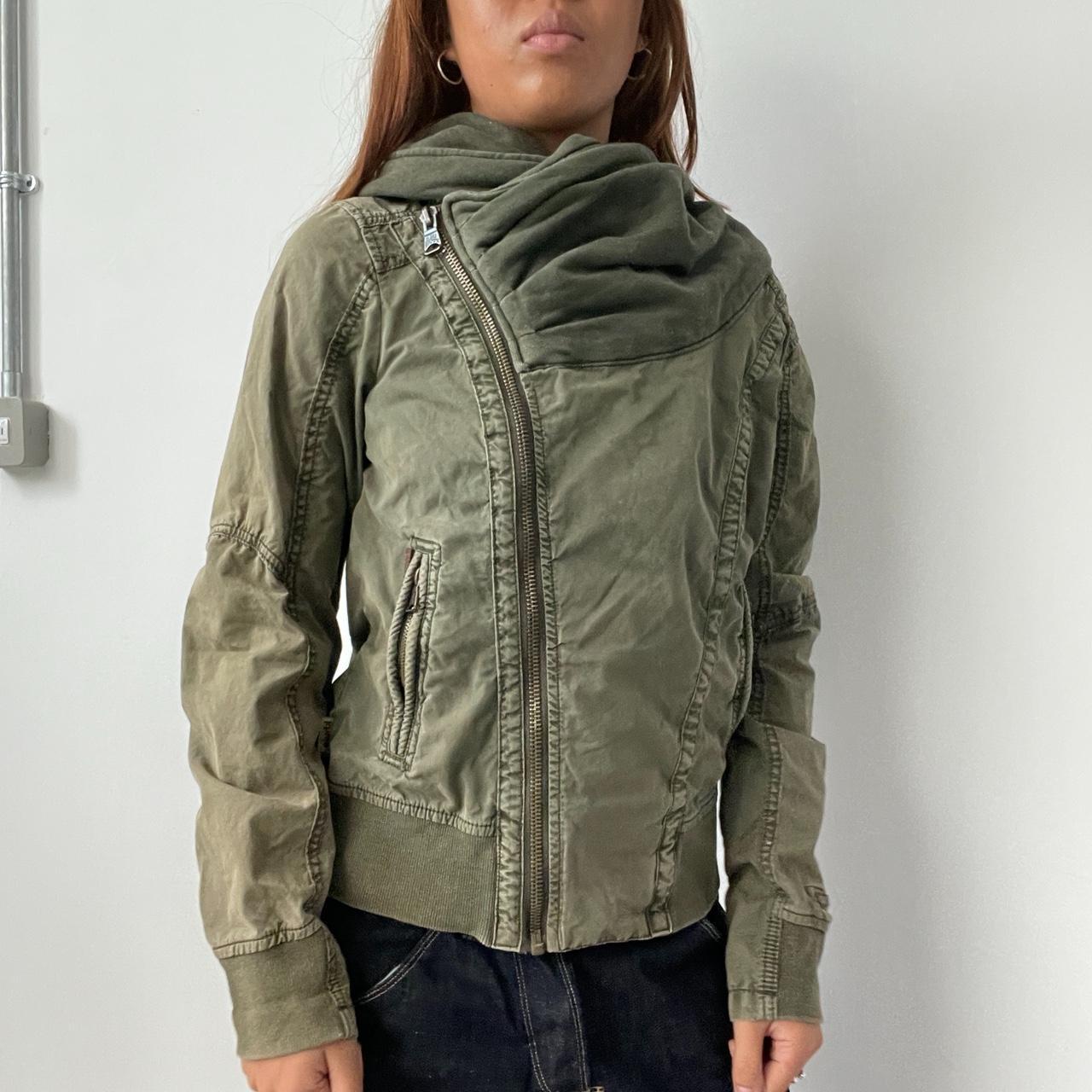 Vintage Khaki Utility Jacket