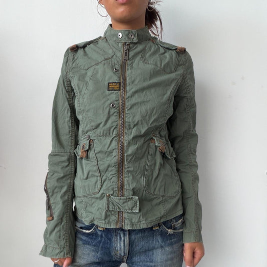 Vintage Khaki G-Star Utility Jacket