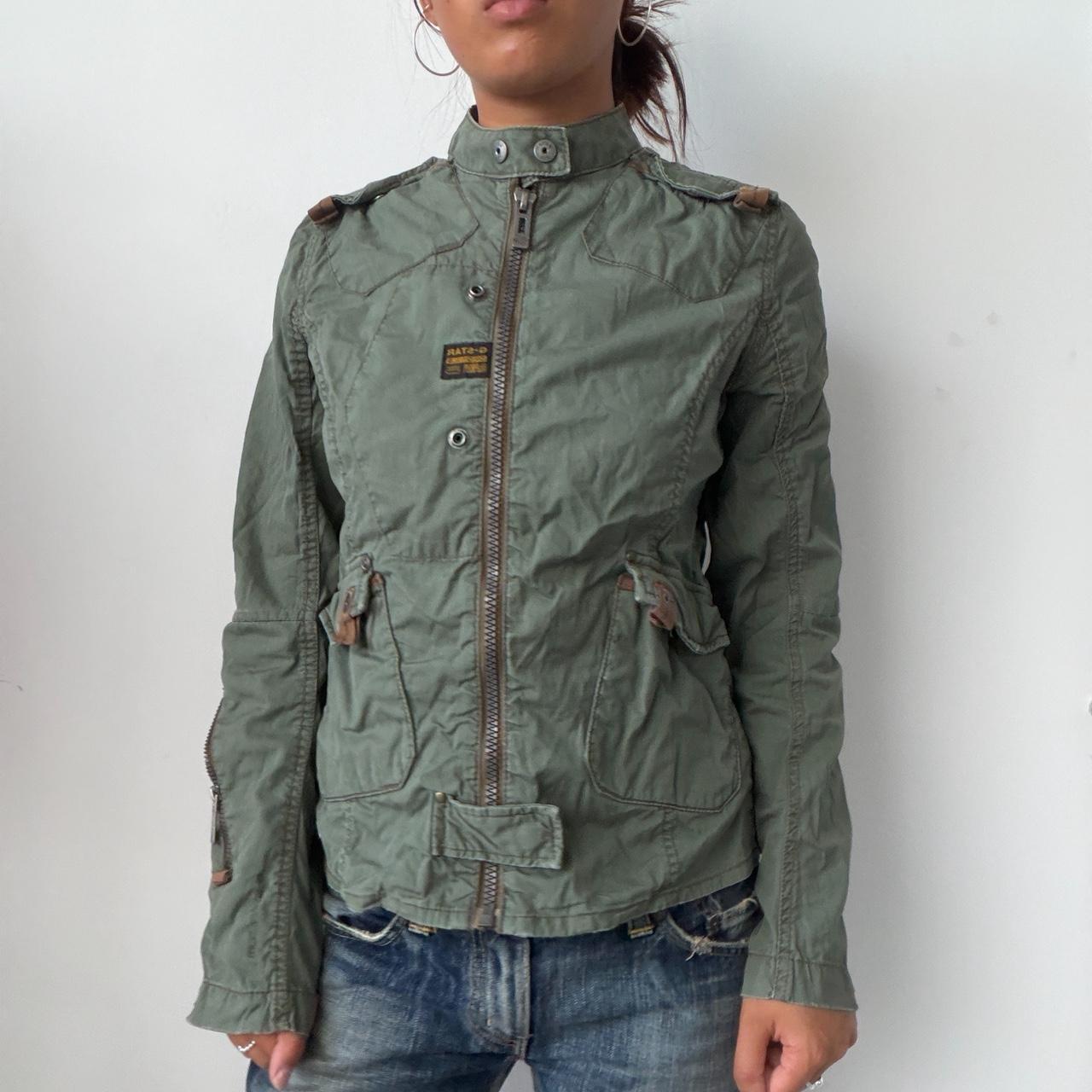 Vintage Khaki G-Star Utility Jacket