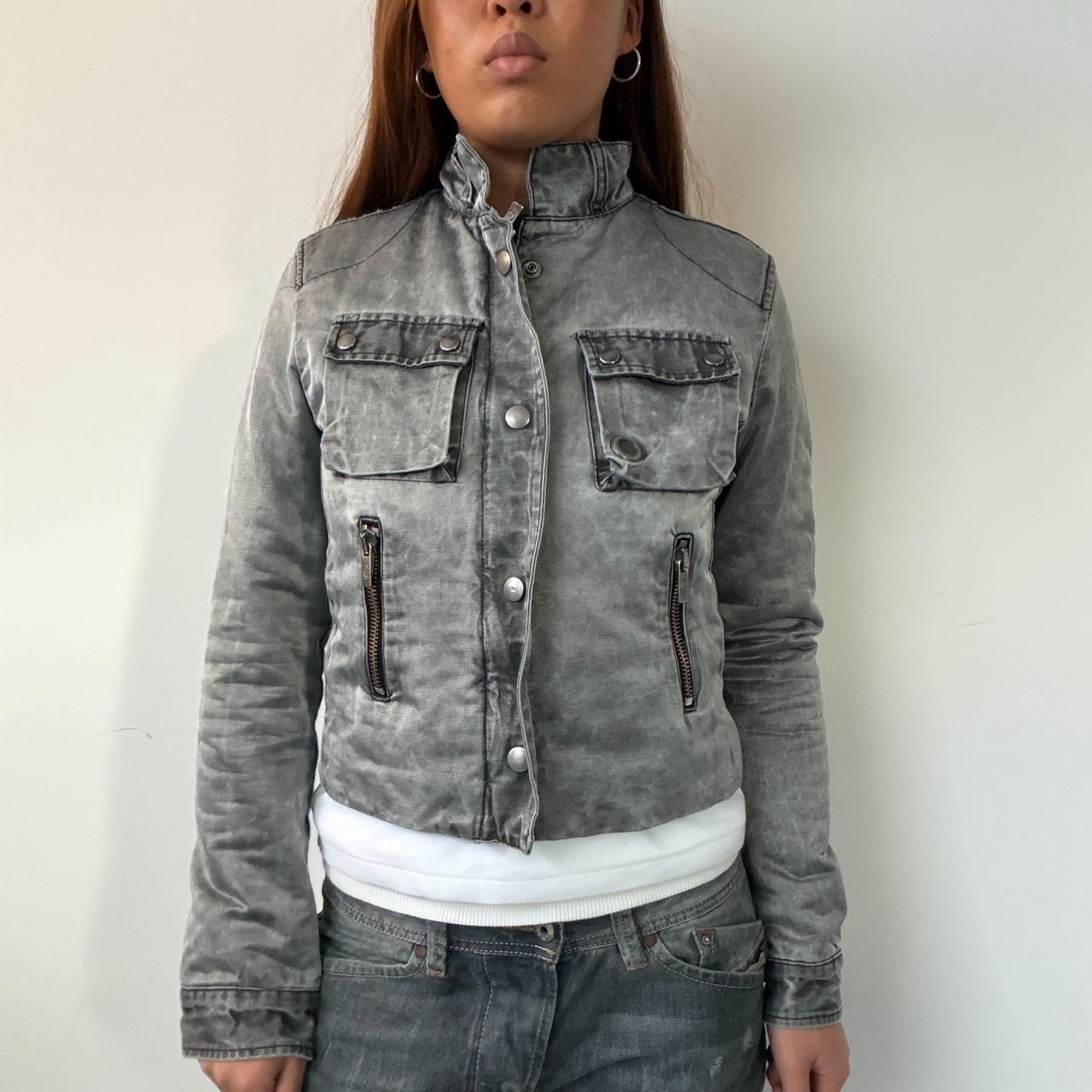 Vintage Grey Diesel Jacket