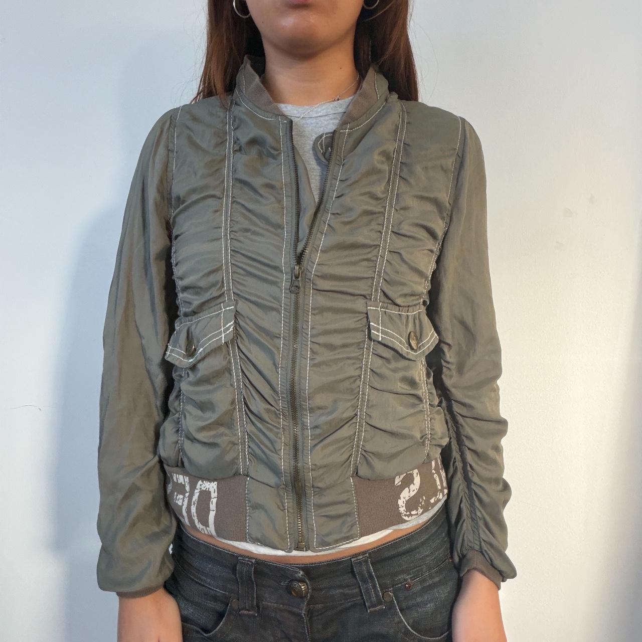 Vintage Khaki Desigual Jacket