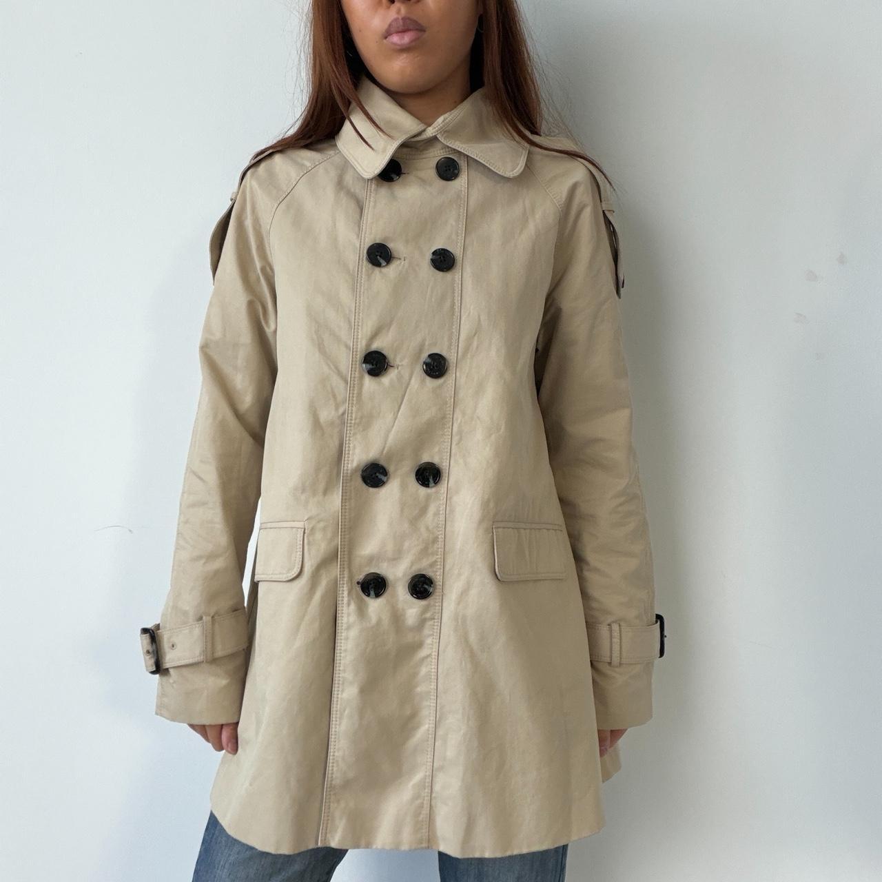 Vintage Beige Trench Coat