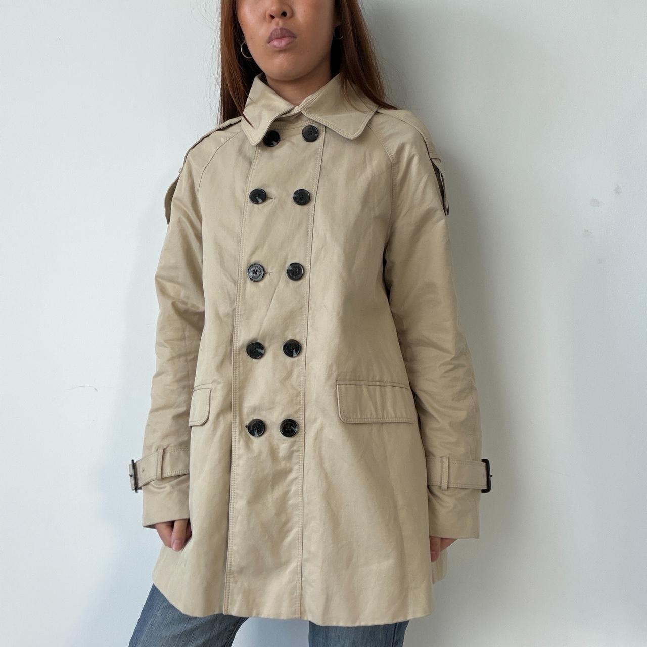 Vintage Beige Trench Coat