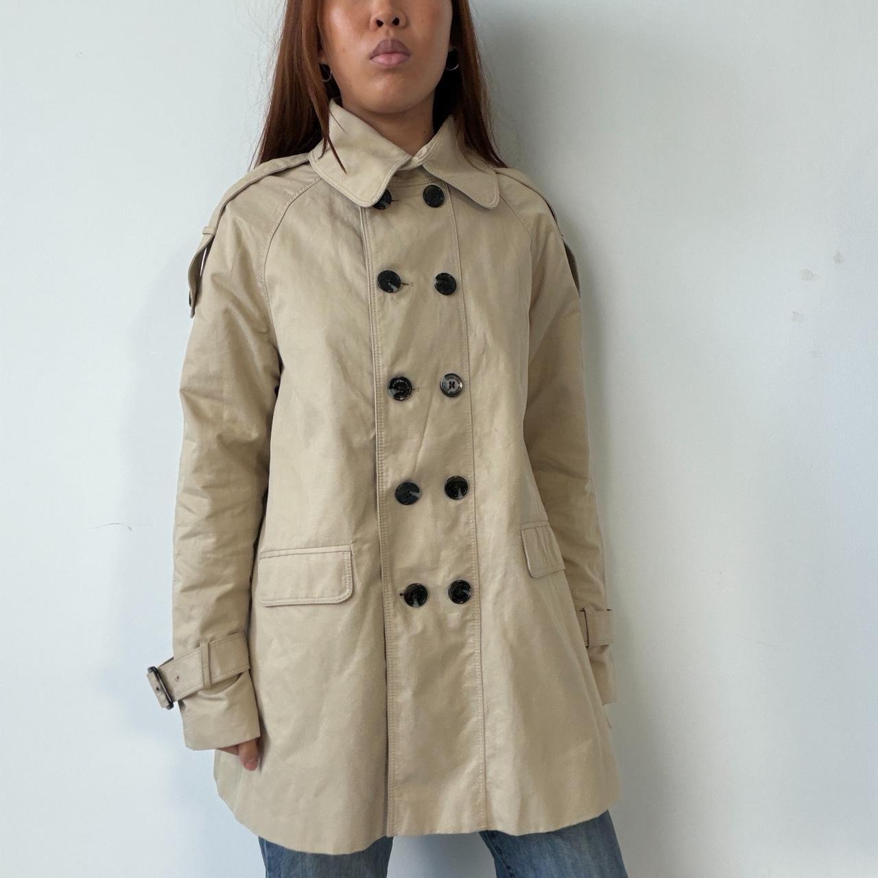 Vintage Beige Trench Coat