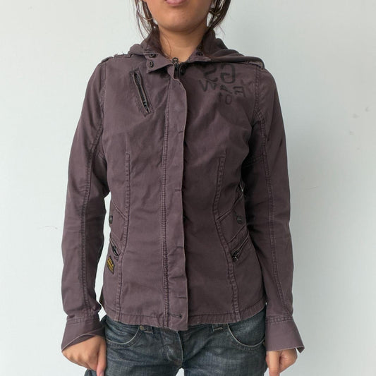 Vintage Brown Utility Jacket