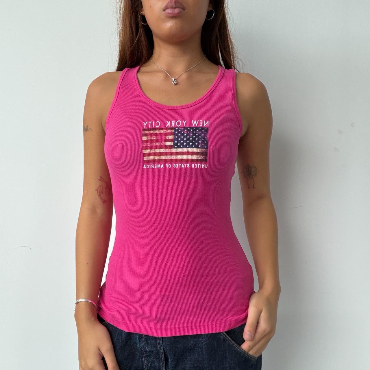 Vintage Pink Graphic Cami