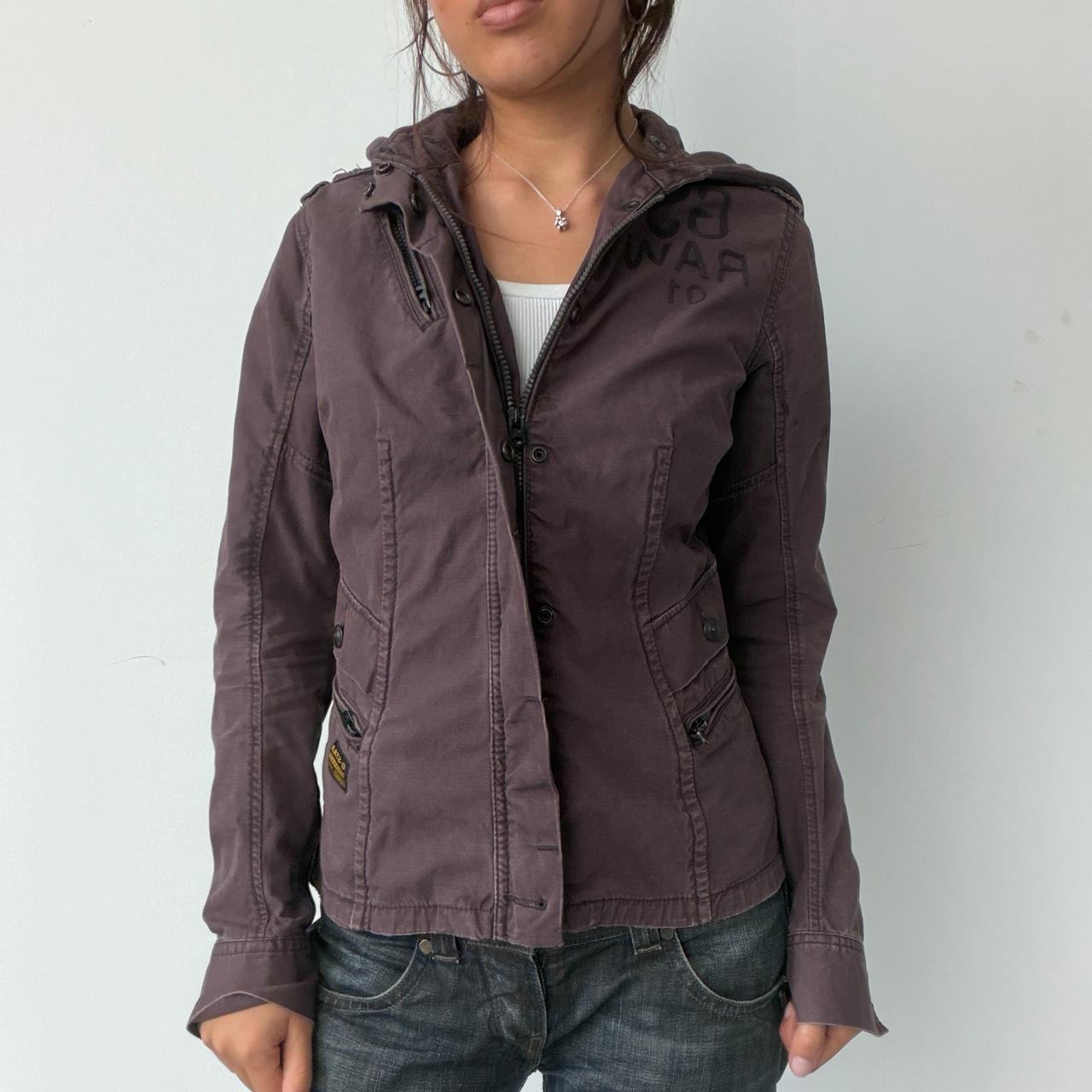 Vintage Brown Utility Jacket
