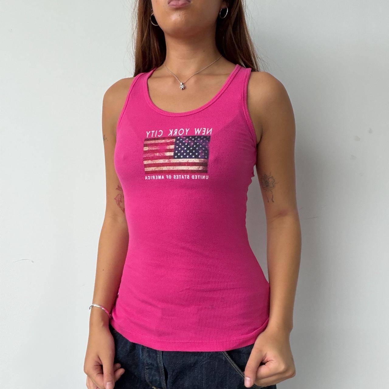 Vintage Pink Graphic Cami