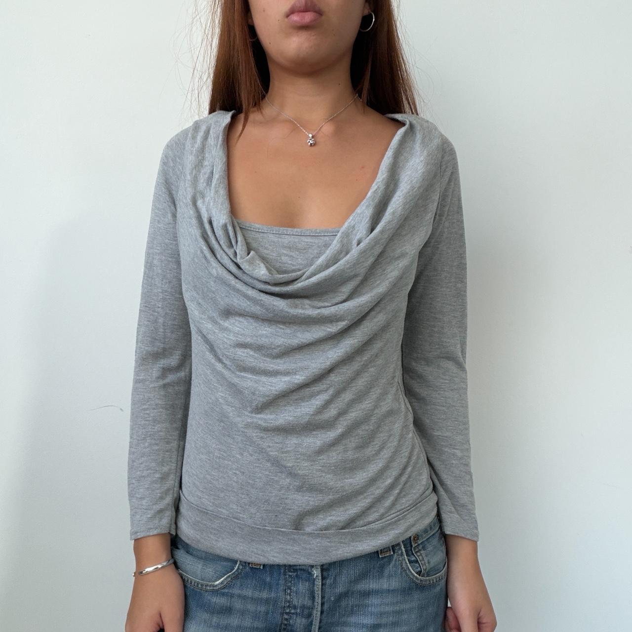 Vintage Grey Layered Long Sleeve