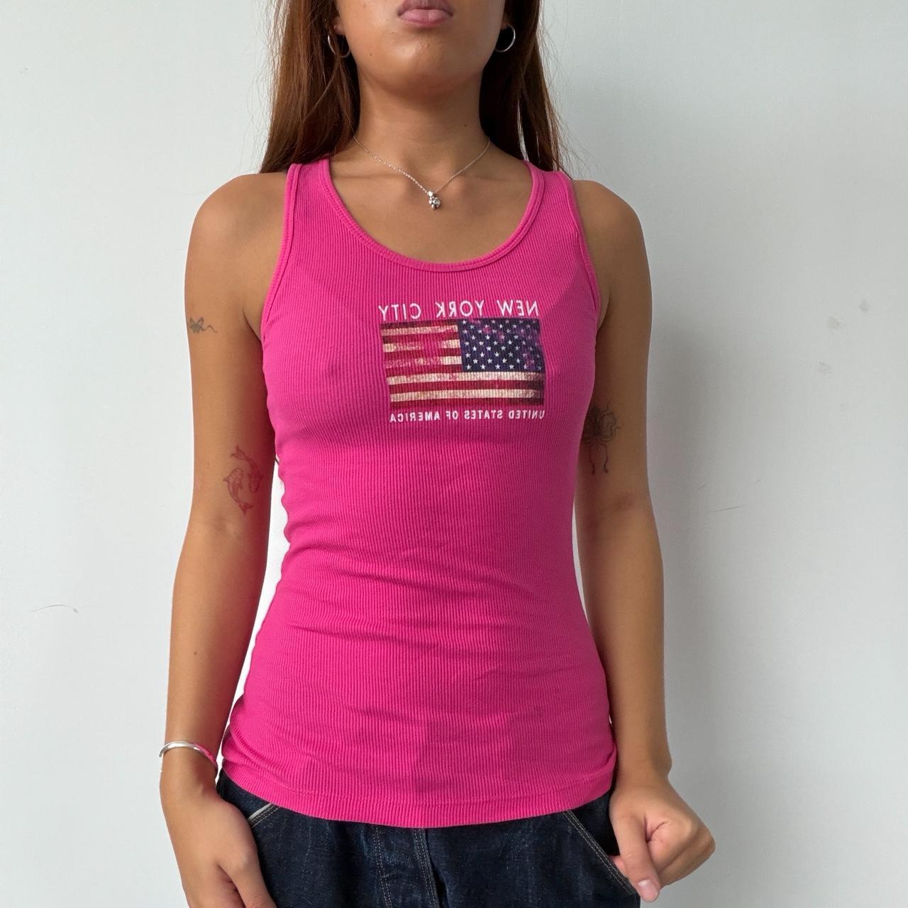 Vintage Pink Graphic Cami