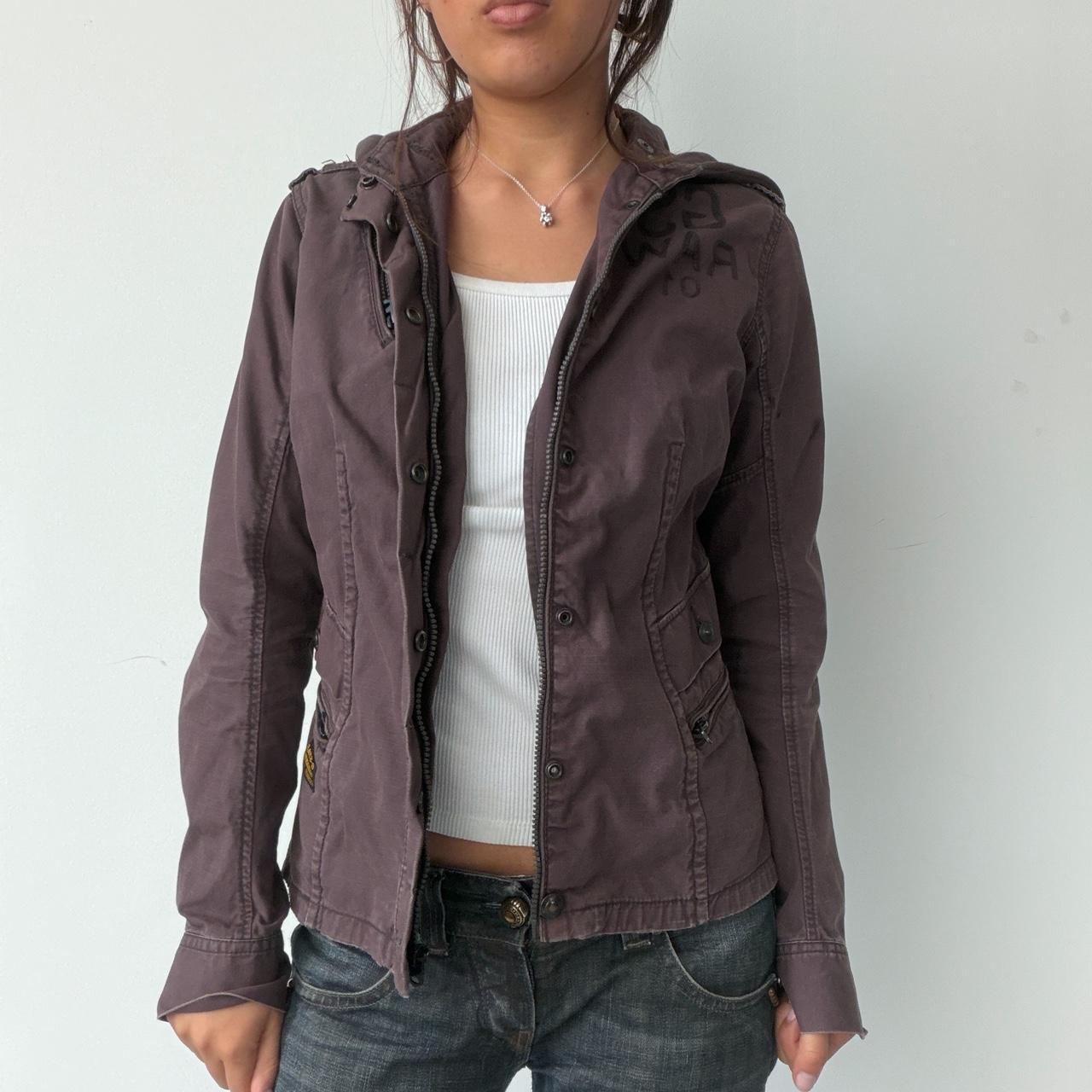 Vintage Brown Utility Jacket