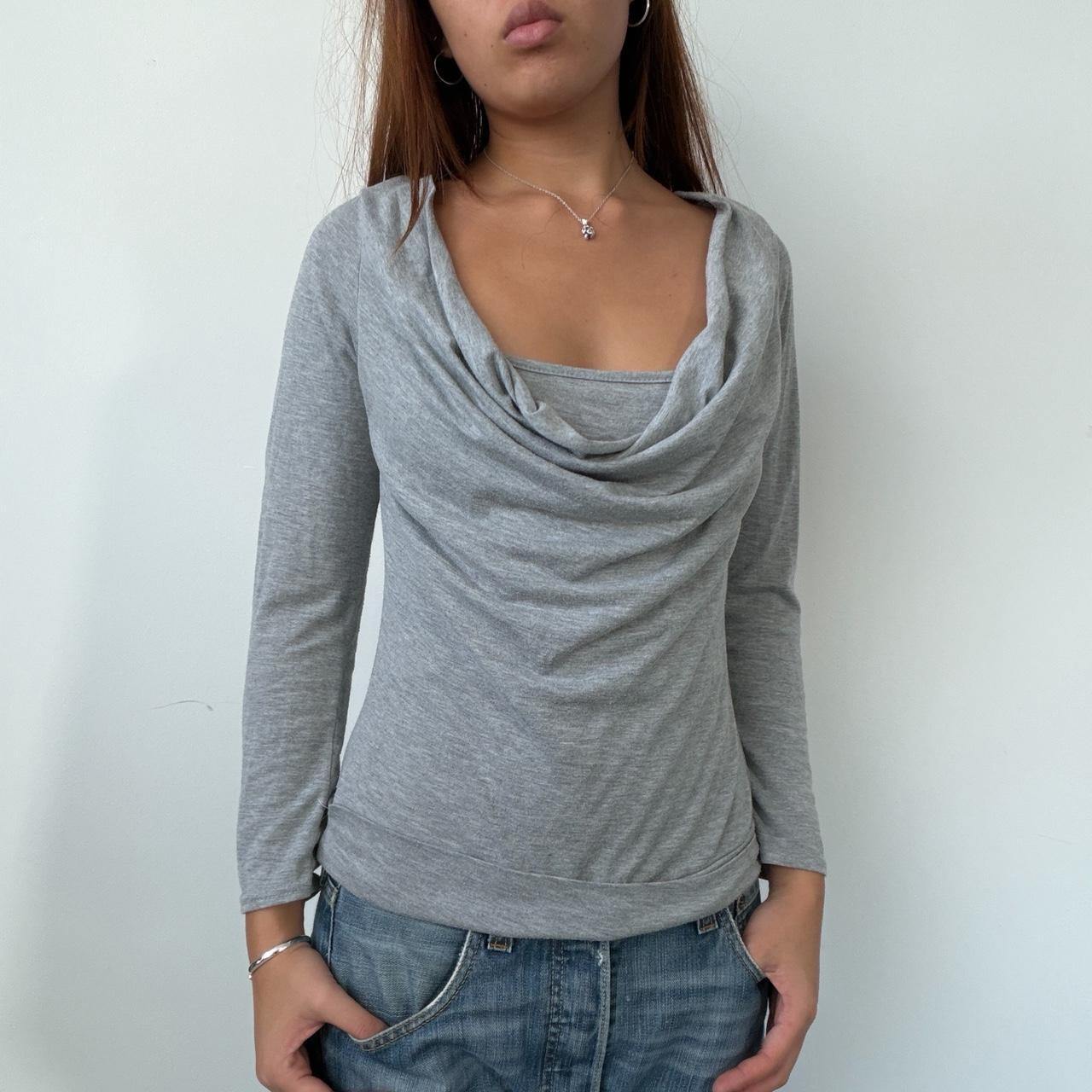 Vintage Grey Layered Long Sleeve