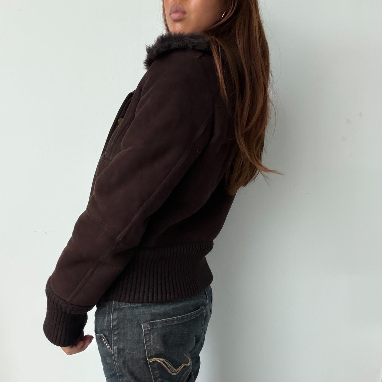 Vintage Brown Suede Jacket