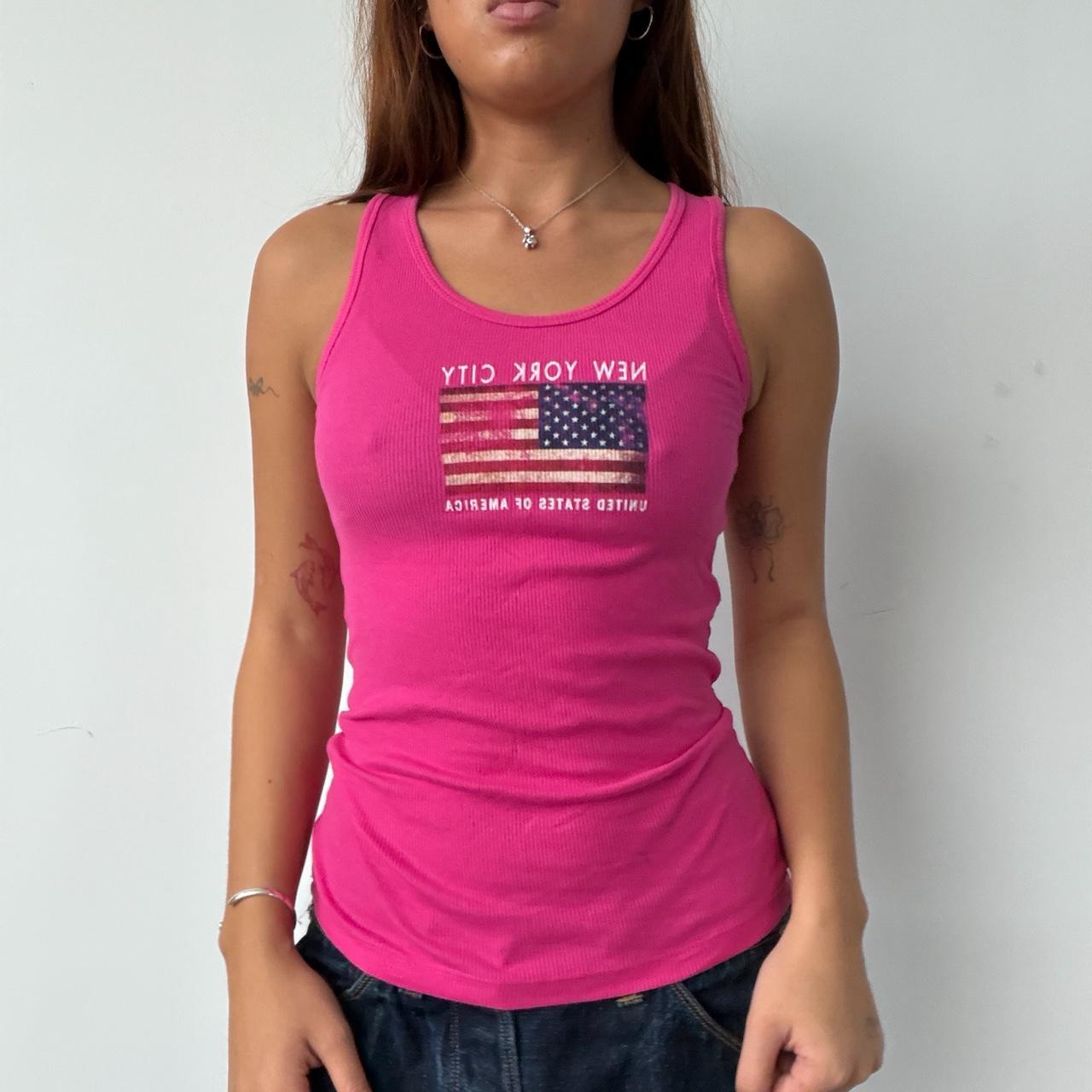 Vintage Pink Graphic Cami