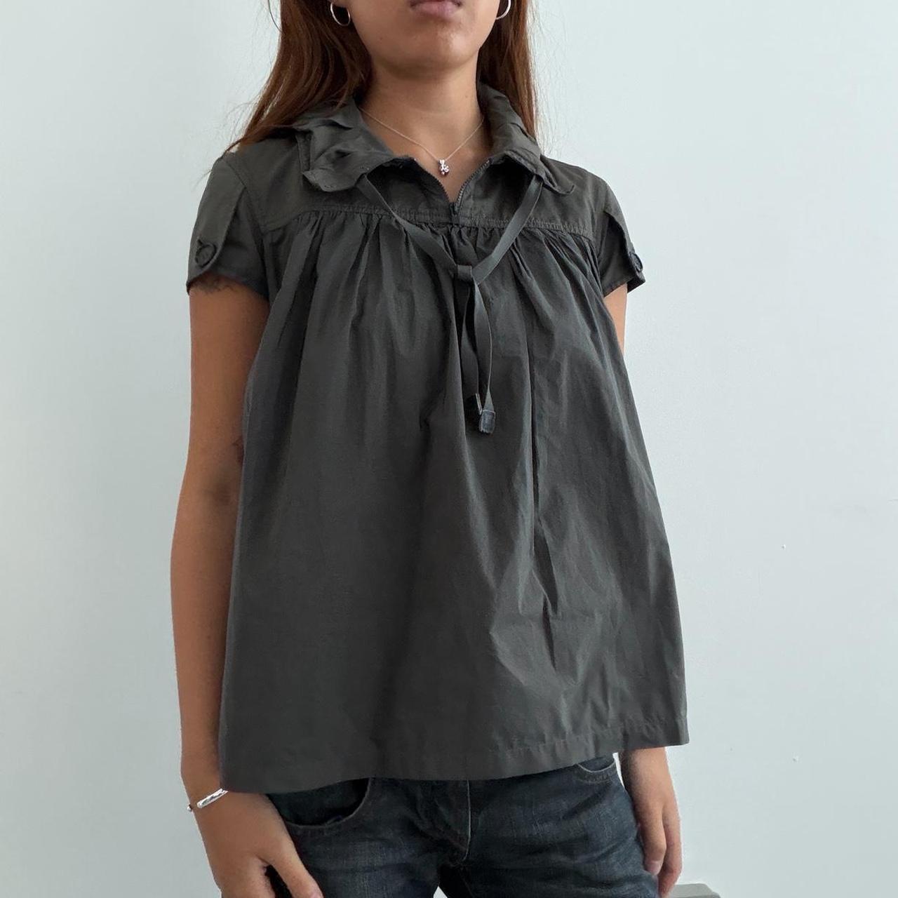 Vintage Grey IKKS Top