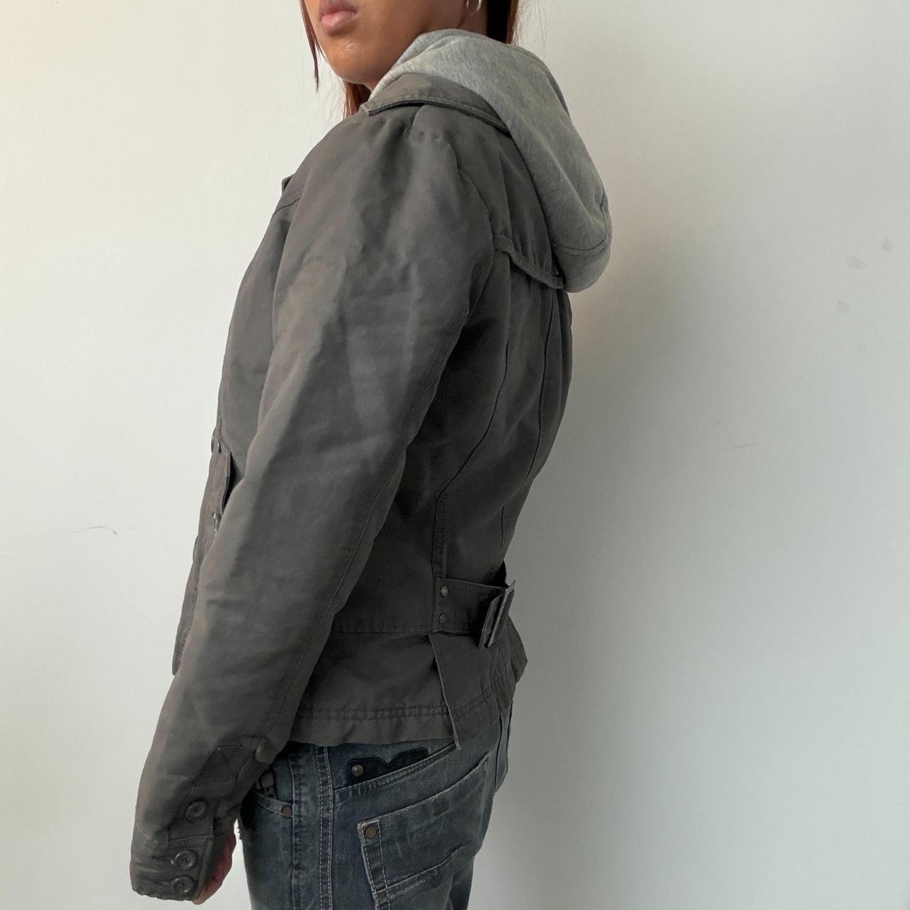 Vintage Grey Double Breasted Jacket