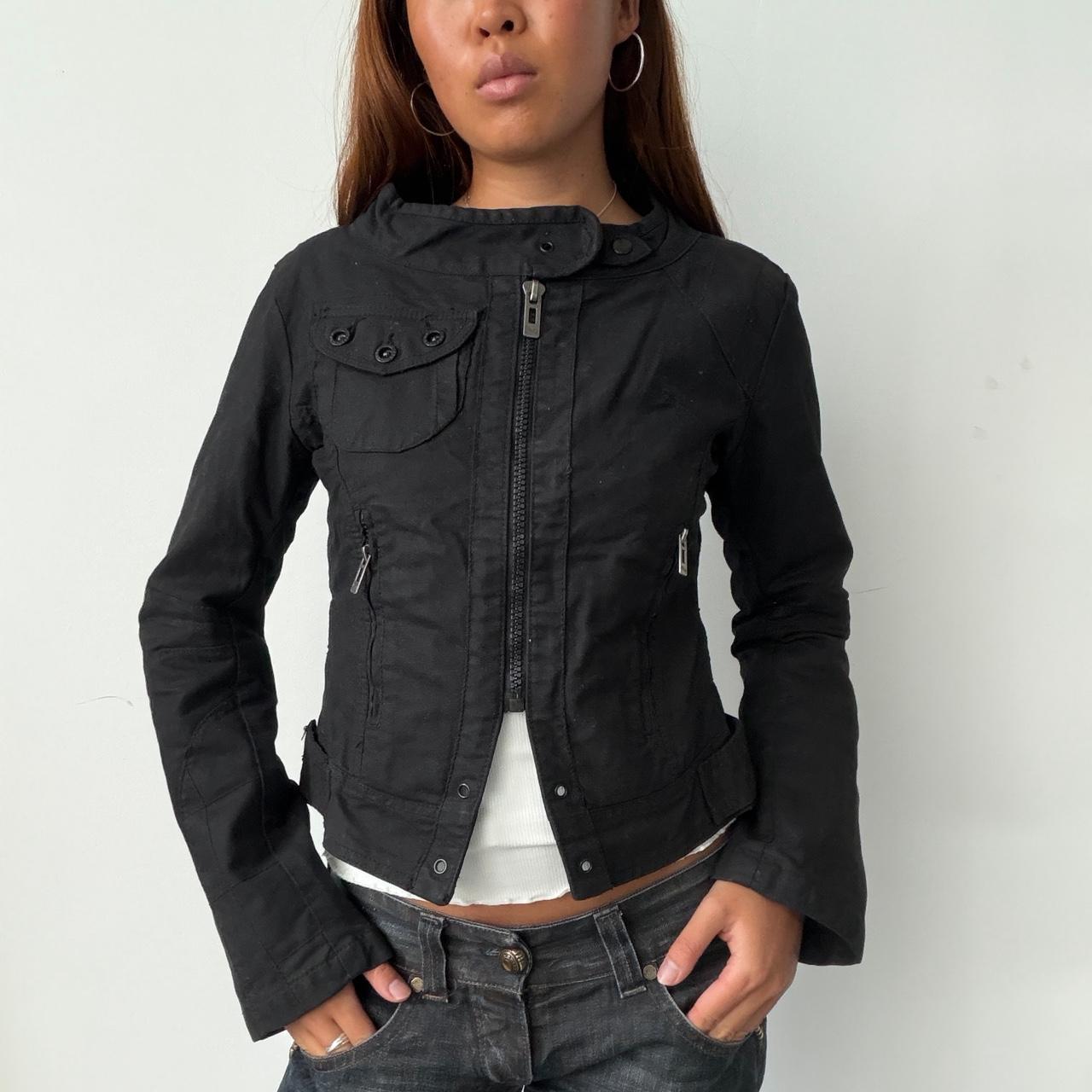 Vintage Black Utility Jacket