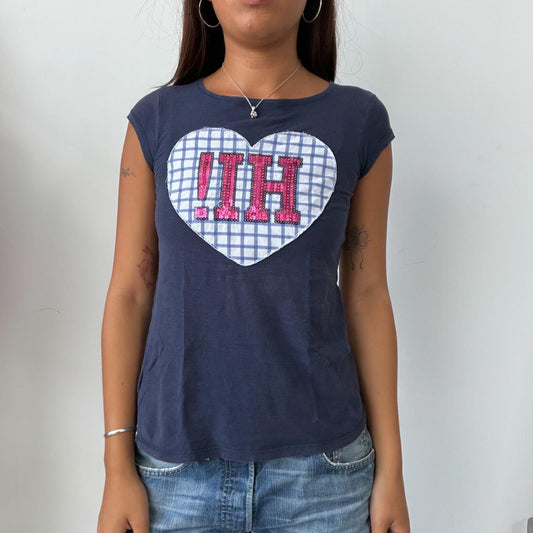 Vintage Navy Graphic Tee