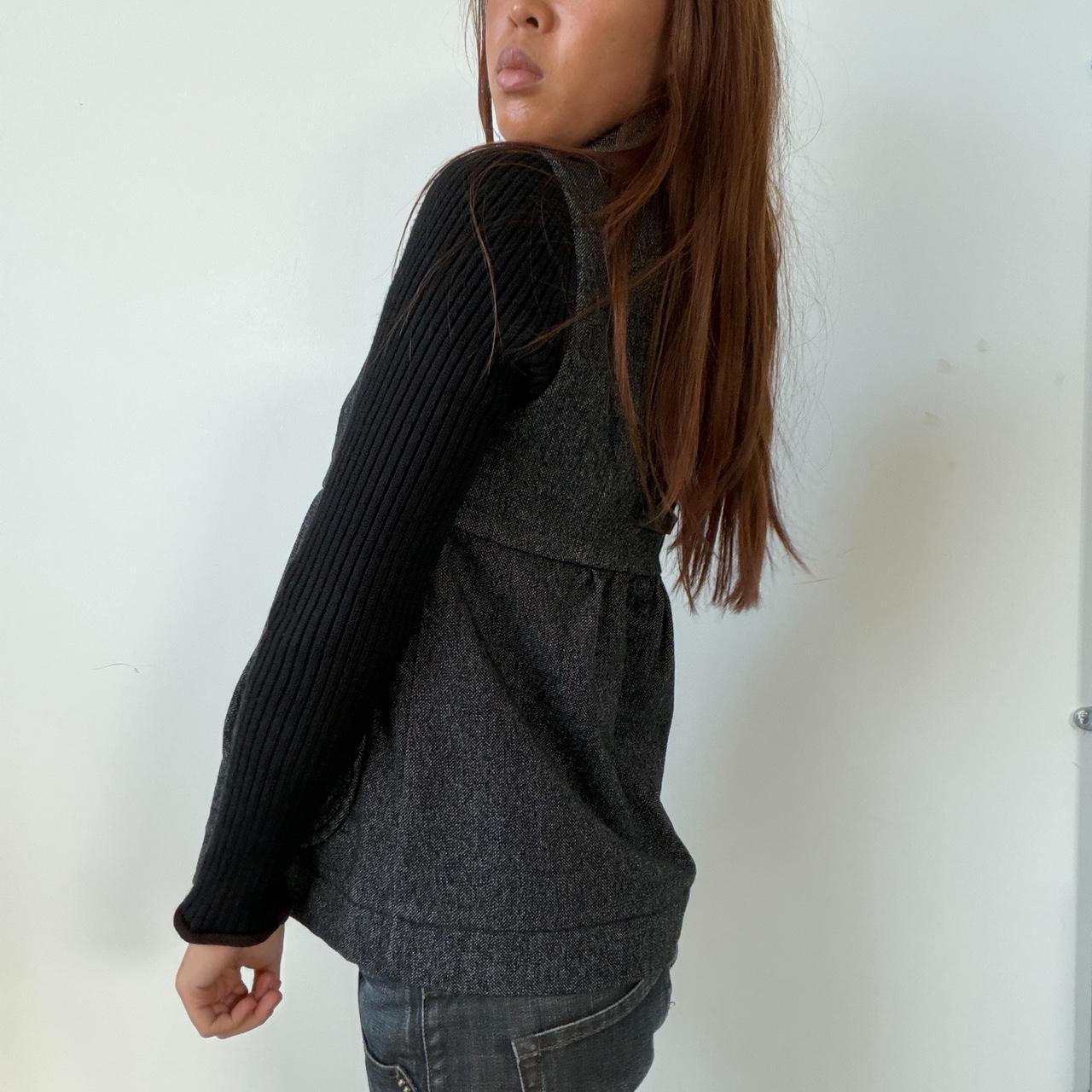 Vintage Grey Cop Copine Pea Coat