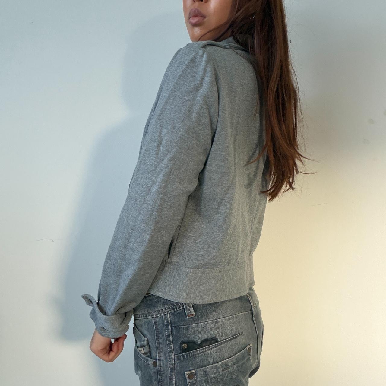 Vintage Grey Asymmetric Jacket