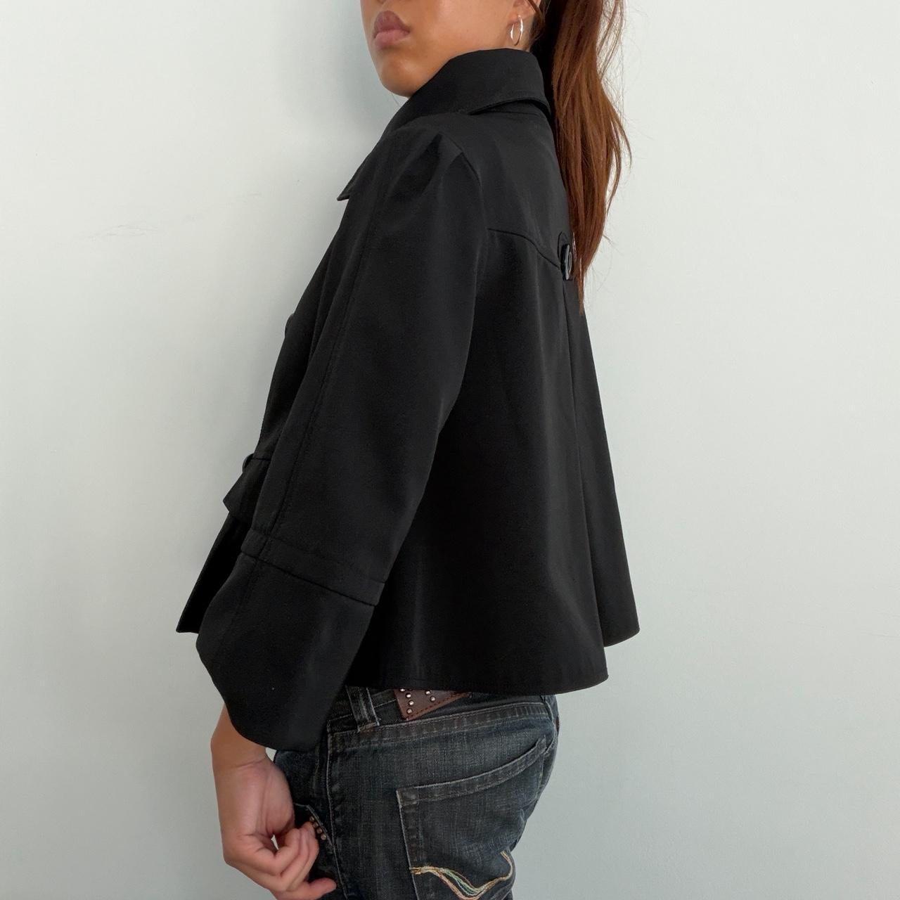 Vintage Black Button Up Jacket