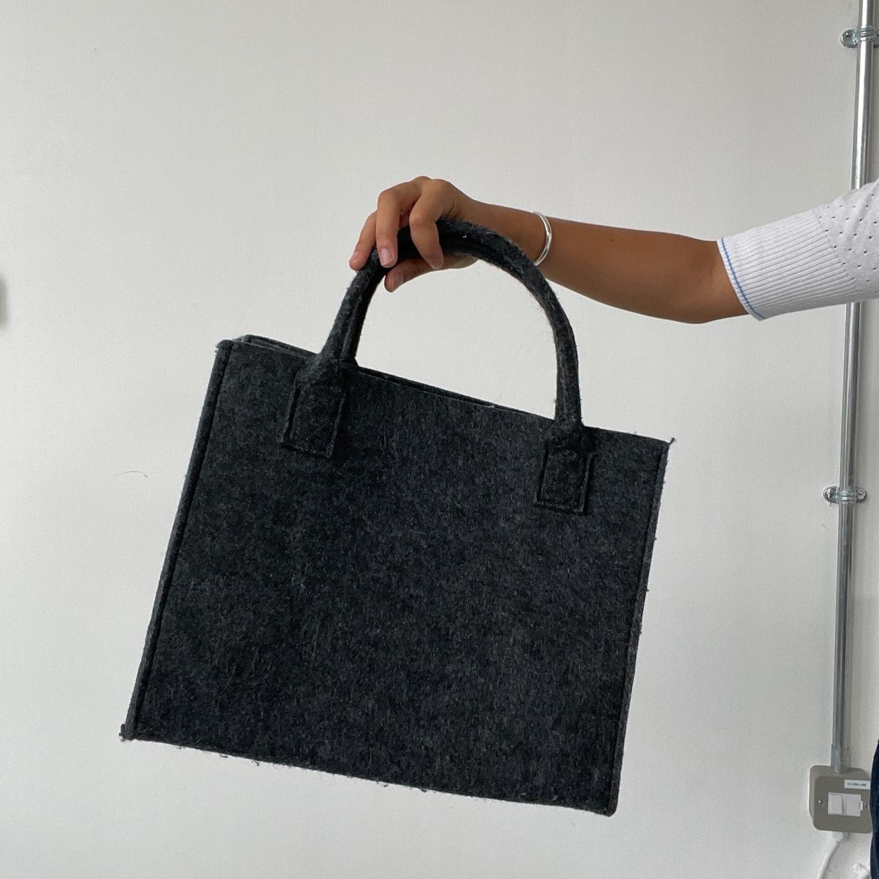 Vintage Wool star print bag