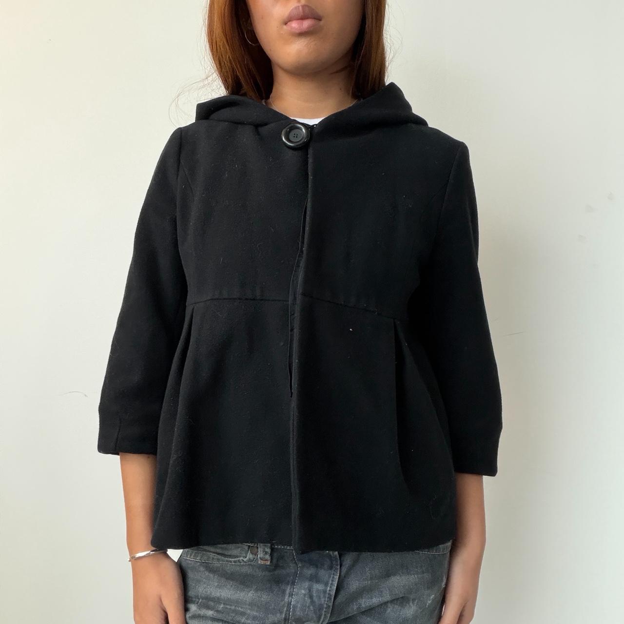 Vintage Black Comptoir des Cotoinners Peacoat