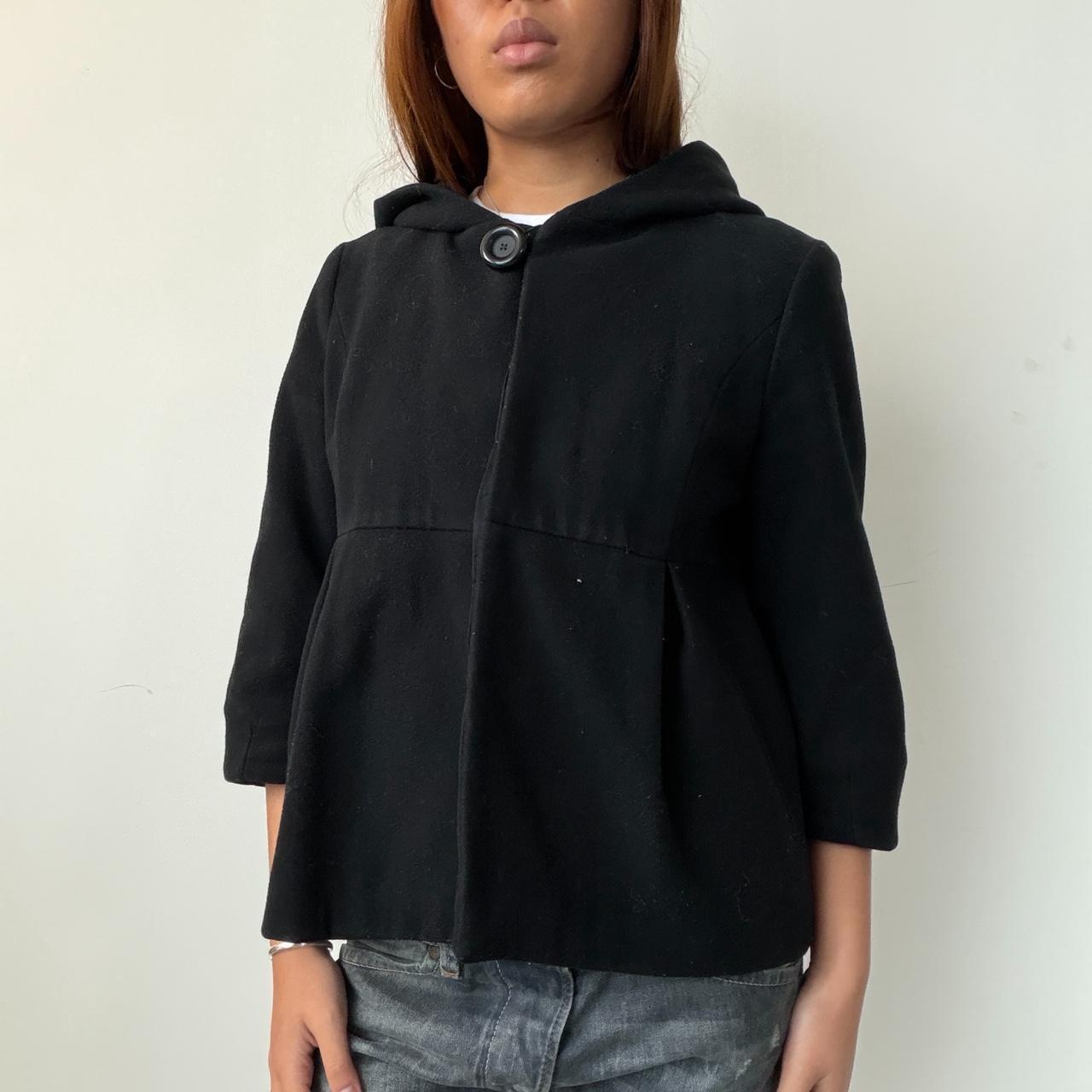 Vintage Black Comptoir des Cotoinners Peacoat