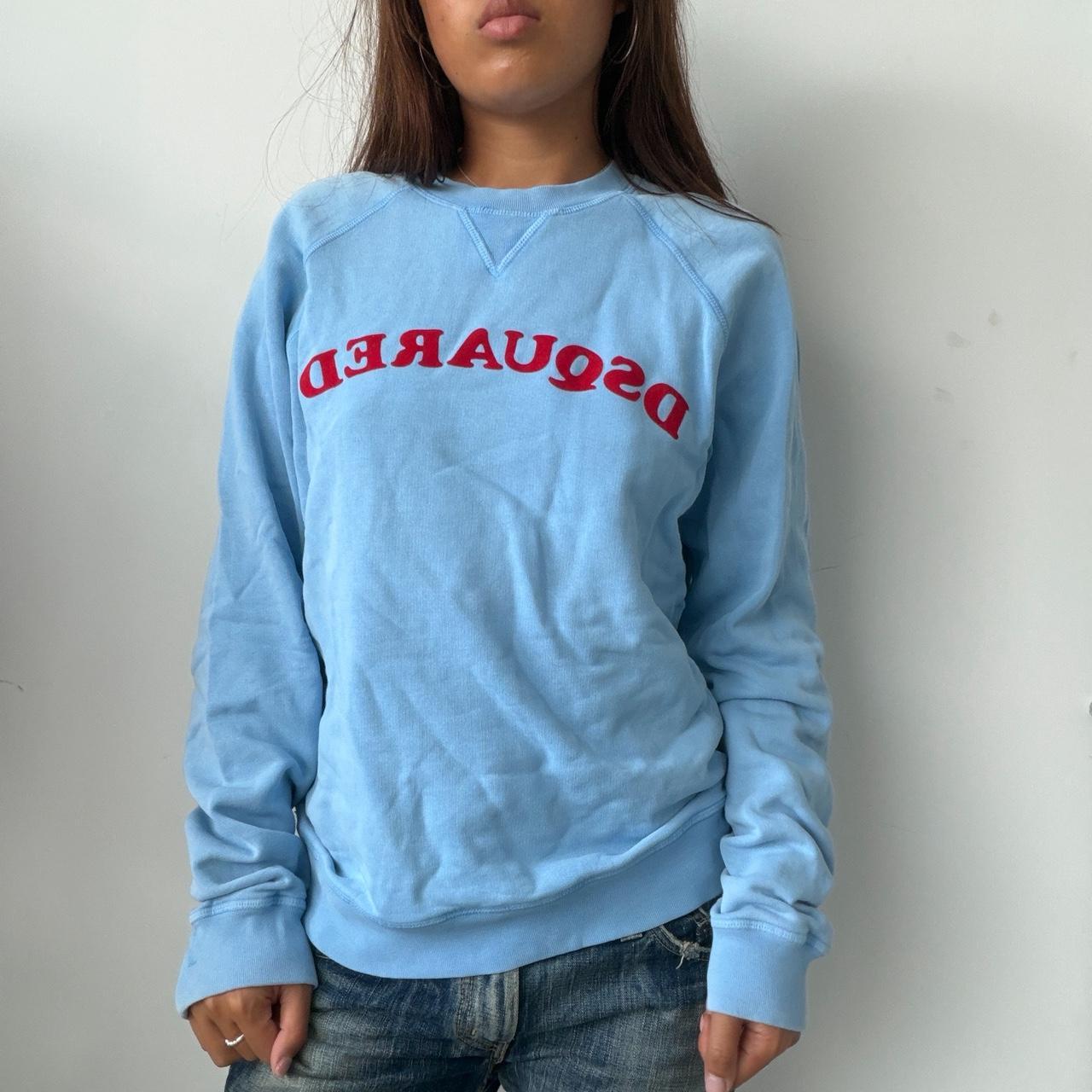 Vintage Blue D-Squared Jumper