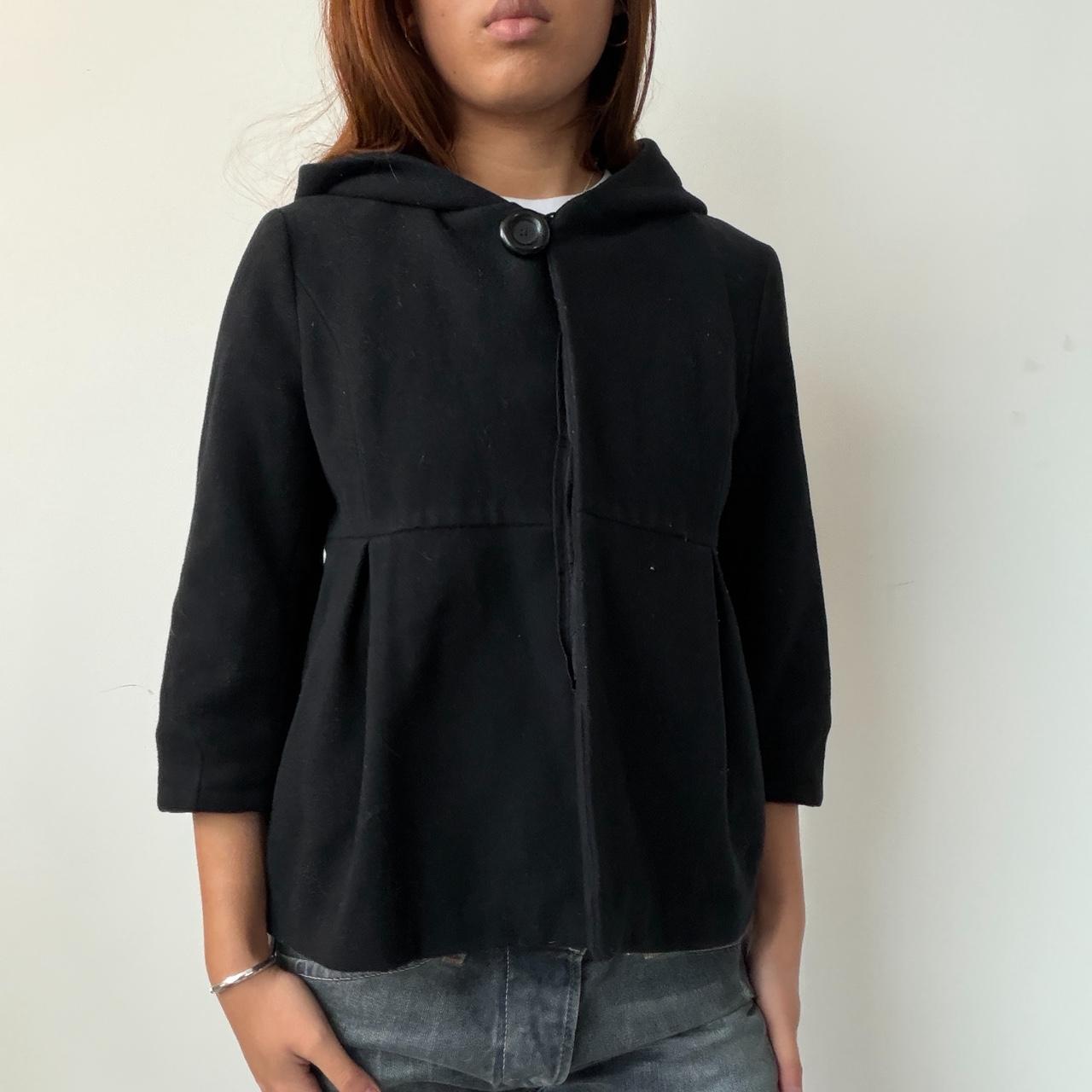 Vintage Black Comptoir des Cotoinners Peacoat